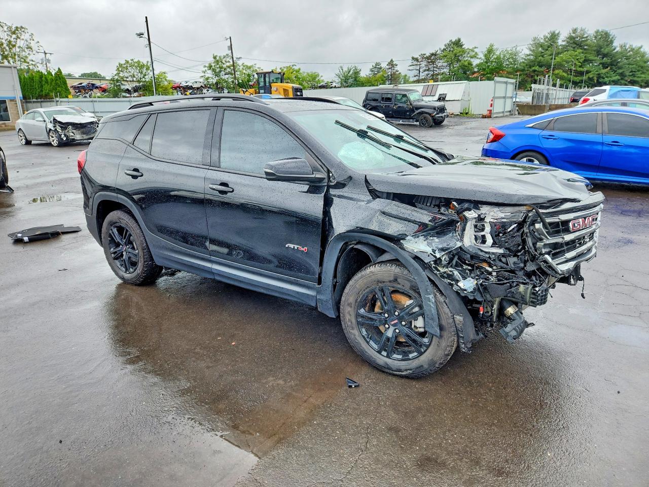 2023 Gmc Terrain At4 Black vin: 3GKALYEGXPL224765