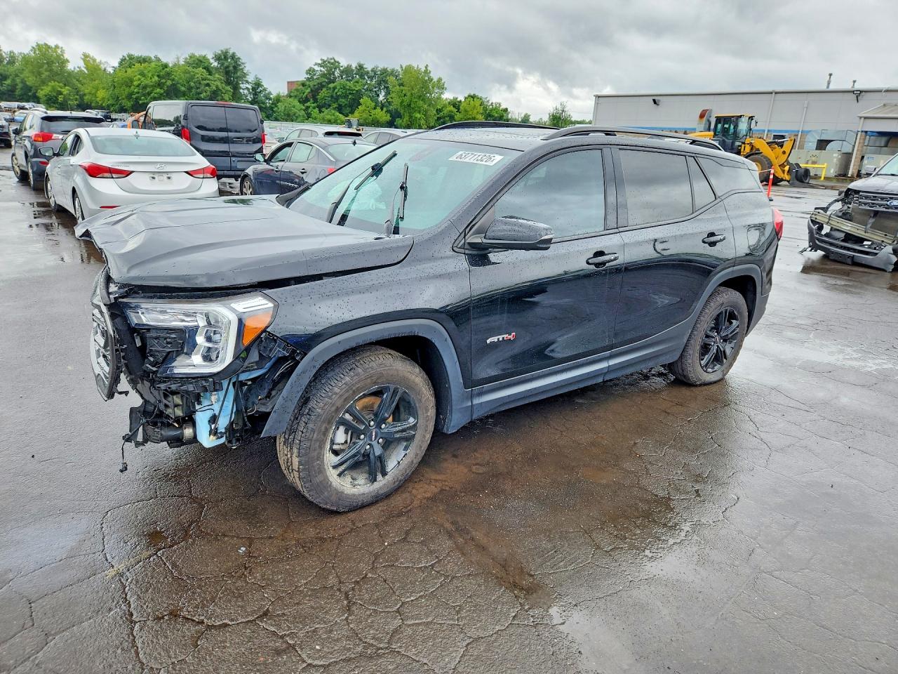 2023 Gmc Terrain At4 Black vin: 3GKALYEGXPL224765