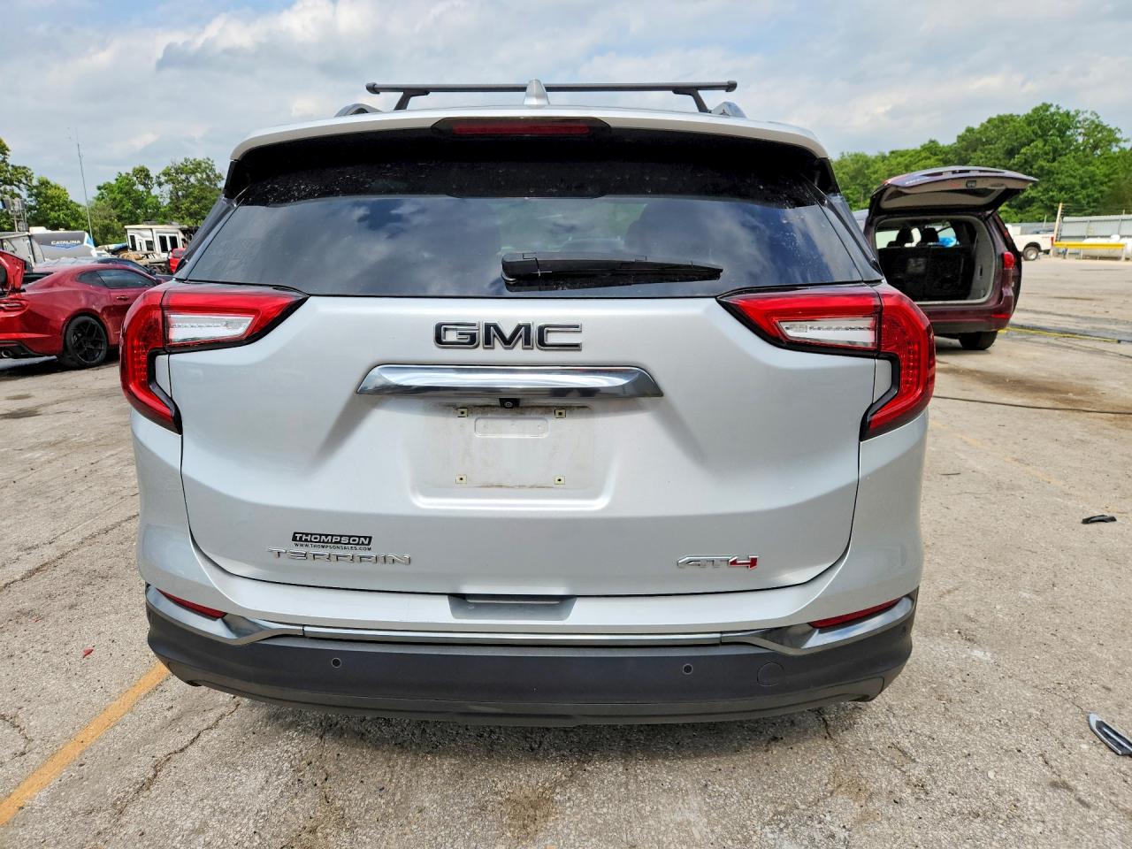 2022 Gmc Terrain At4 Silver vin: 3GKALYEVXNL154017