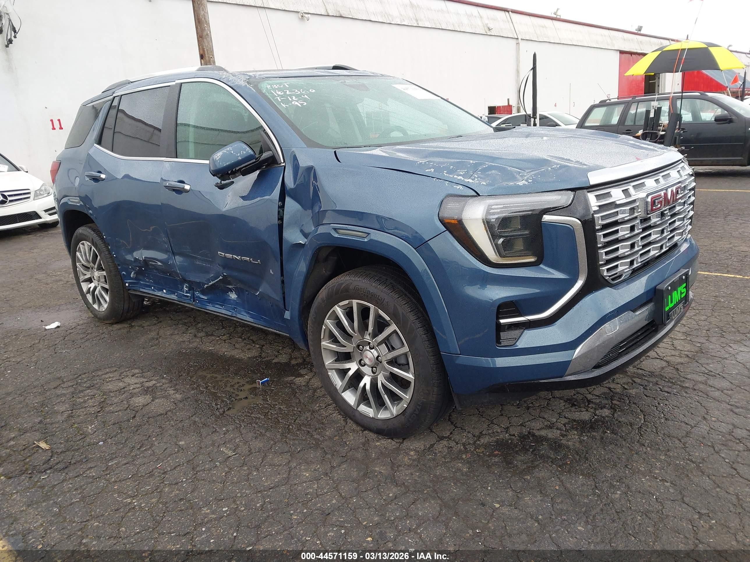 2026 Gmc Terrain Awd Denali Blue vin: 3GKALZEG4TL298733