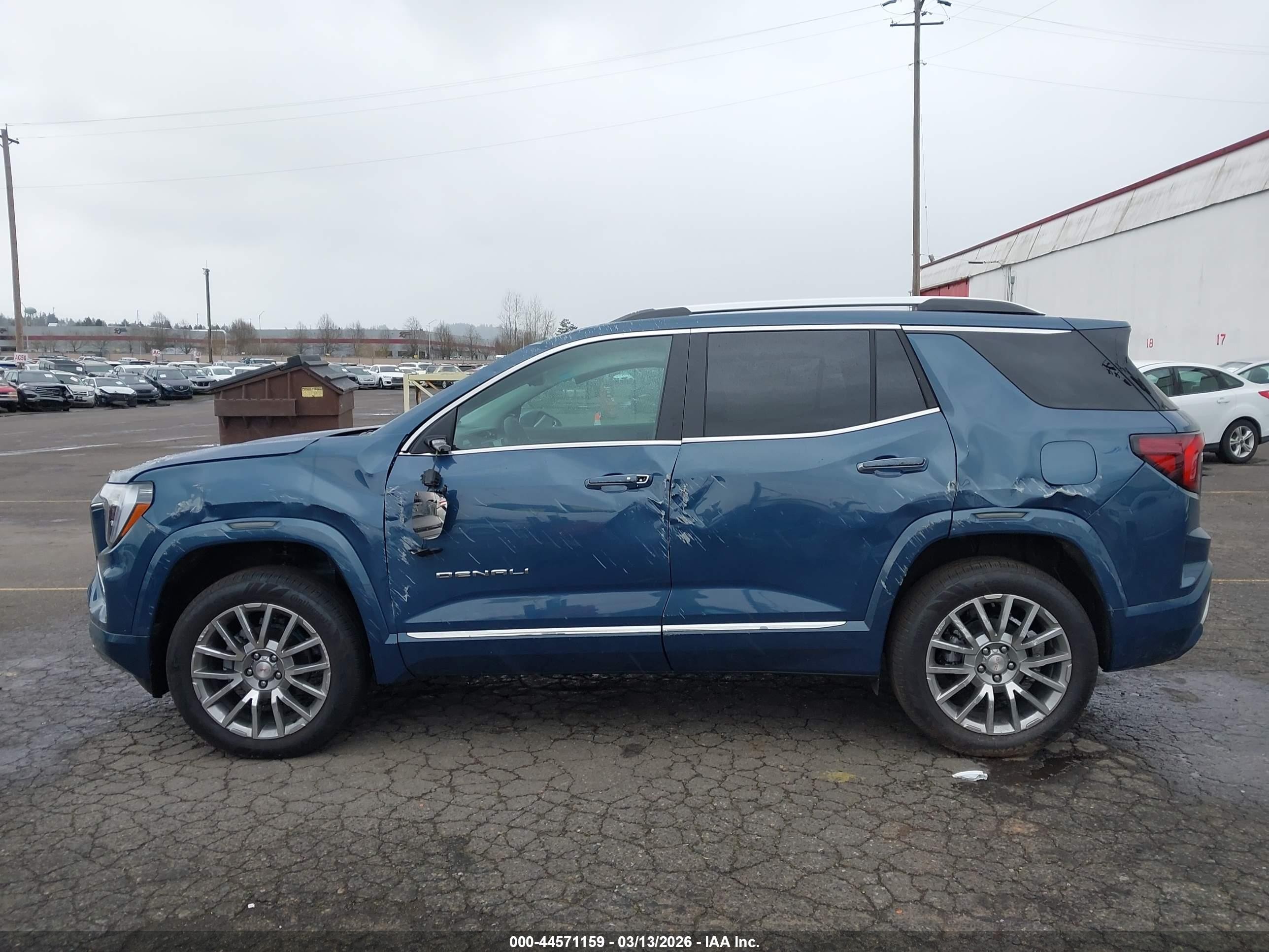 2026 Gmc Terrain Awd Denali Blue vin: 3GKALZEG4TL298733