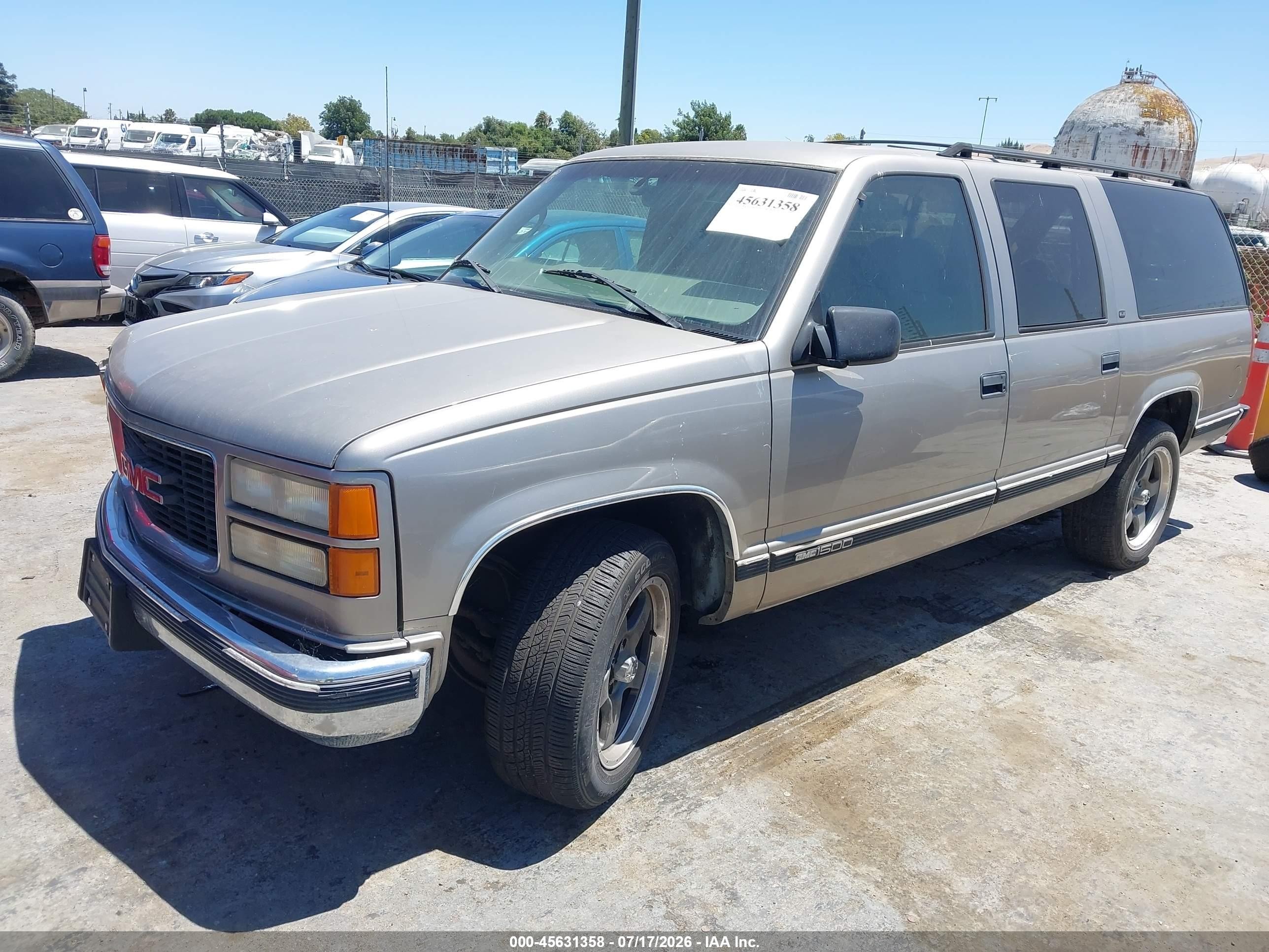 1999 Gmc Suburban Slt Gm Buypower Gray vin: 3GKEC16R7XG538830