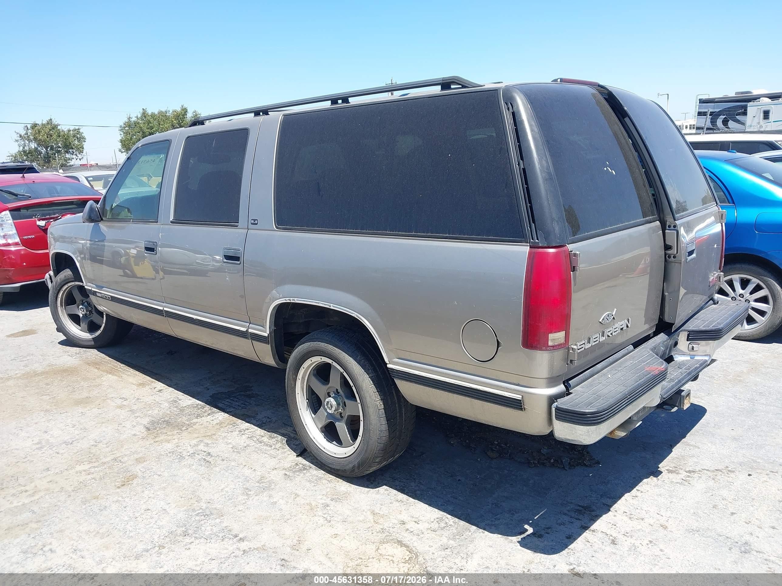 1999 Gmc Suburban Slt Gm Buypower Gray vin: 3GKEC16R7XG538830