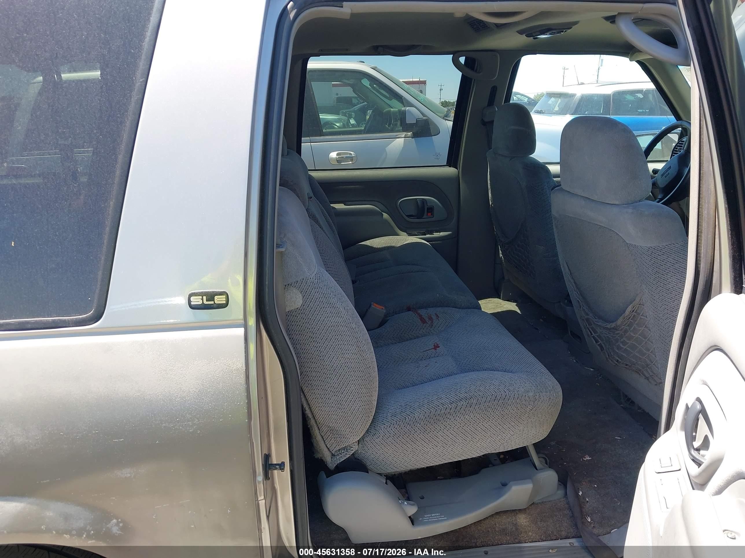 1999 Gmc Suburban Slt Gm Buypower Gray vin: 3GKEC16R7XG538830