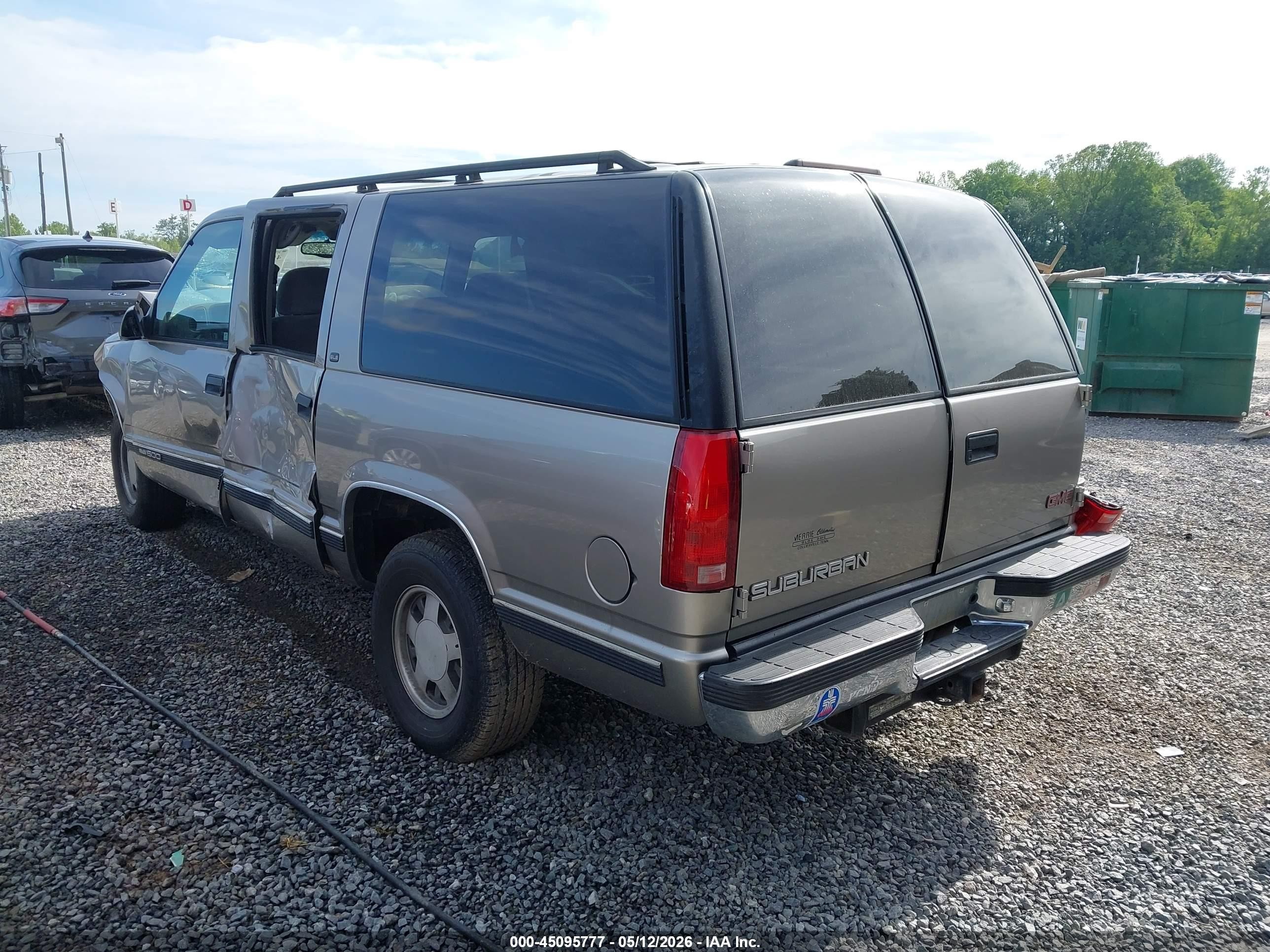 1999 Gmc Suburban 1500 Slt Cmi Gold vin: 3GKEC16R9XG531488