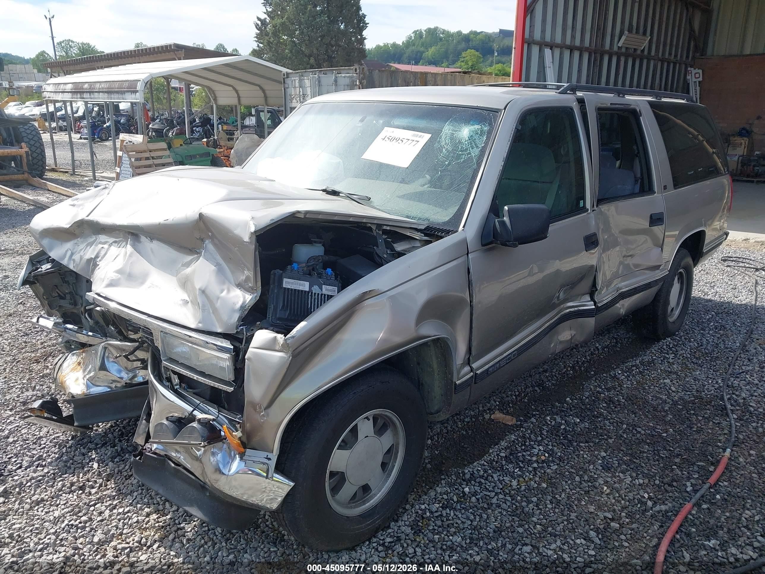 1999 Gmc Suburban 1500 Slt Cmi Gold vin: 3GKEC16R9XG531488