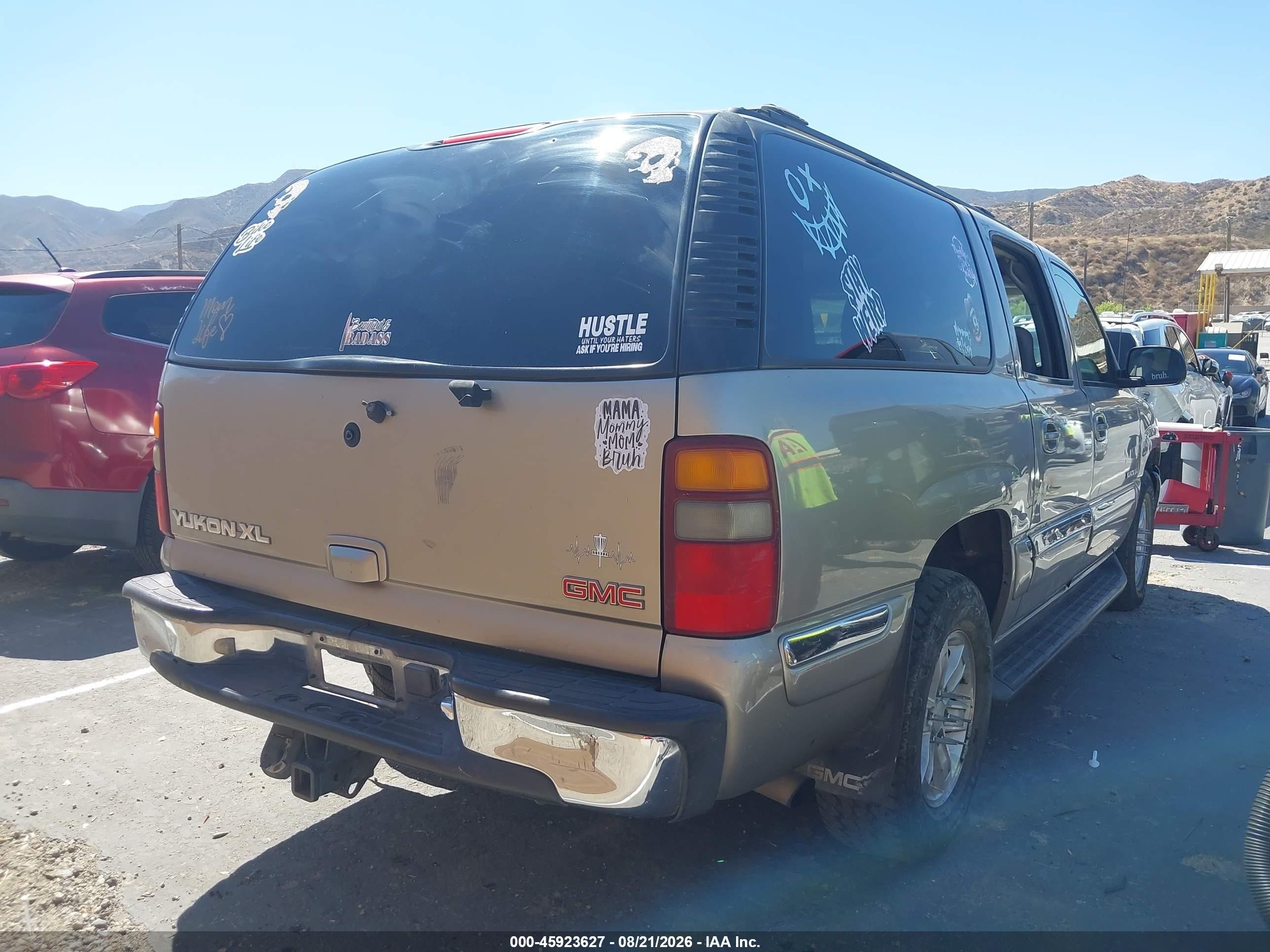 2000 Gmc Yukon Xl 1500 Sle Желто-коричневый vin: 3GKEC16T2YG142303