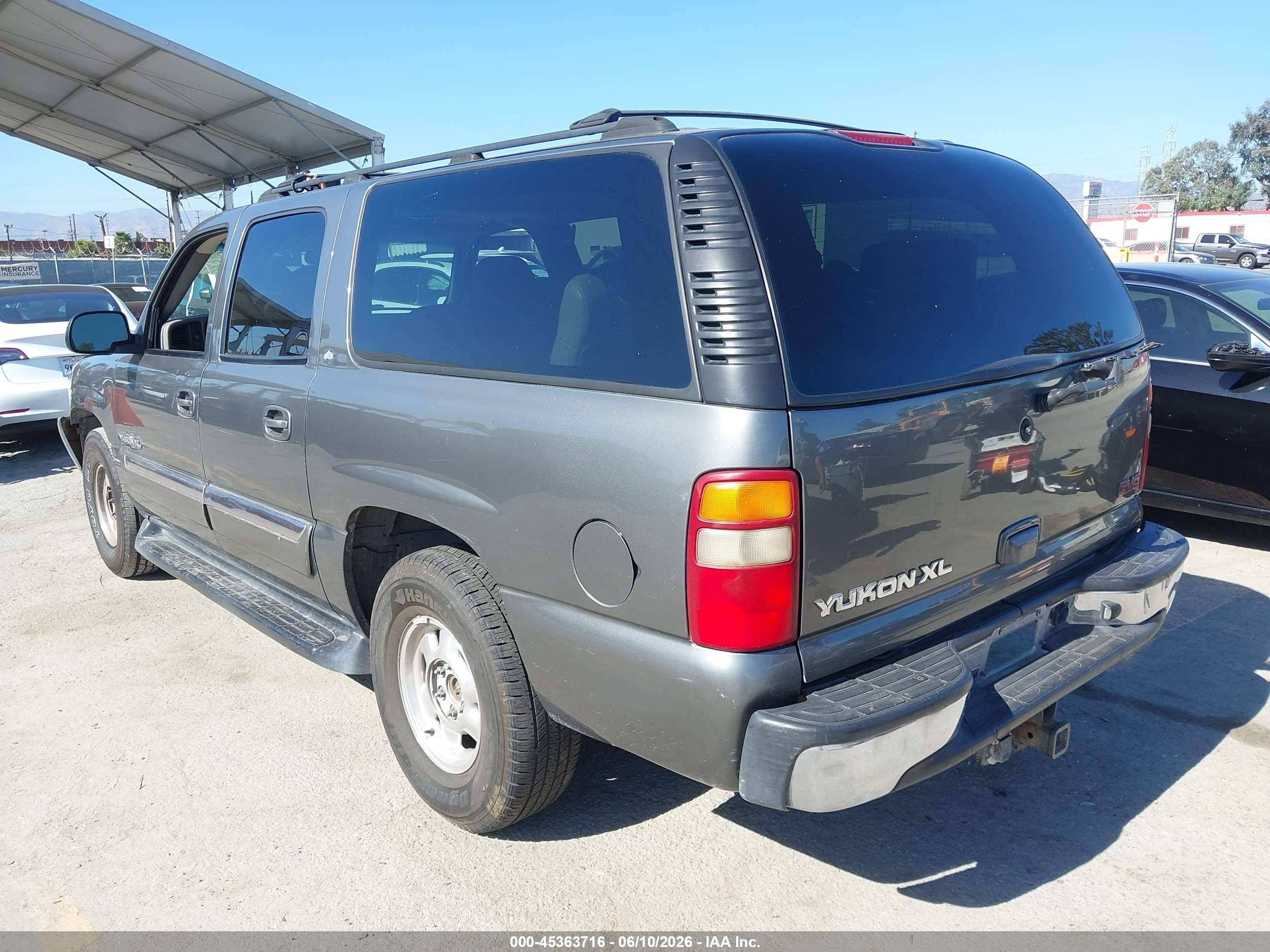 2002 Gmc Yukon Xl 1500 Slt Серый vin: 3GKEC16T32G309453