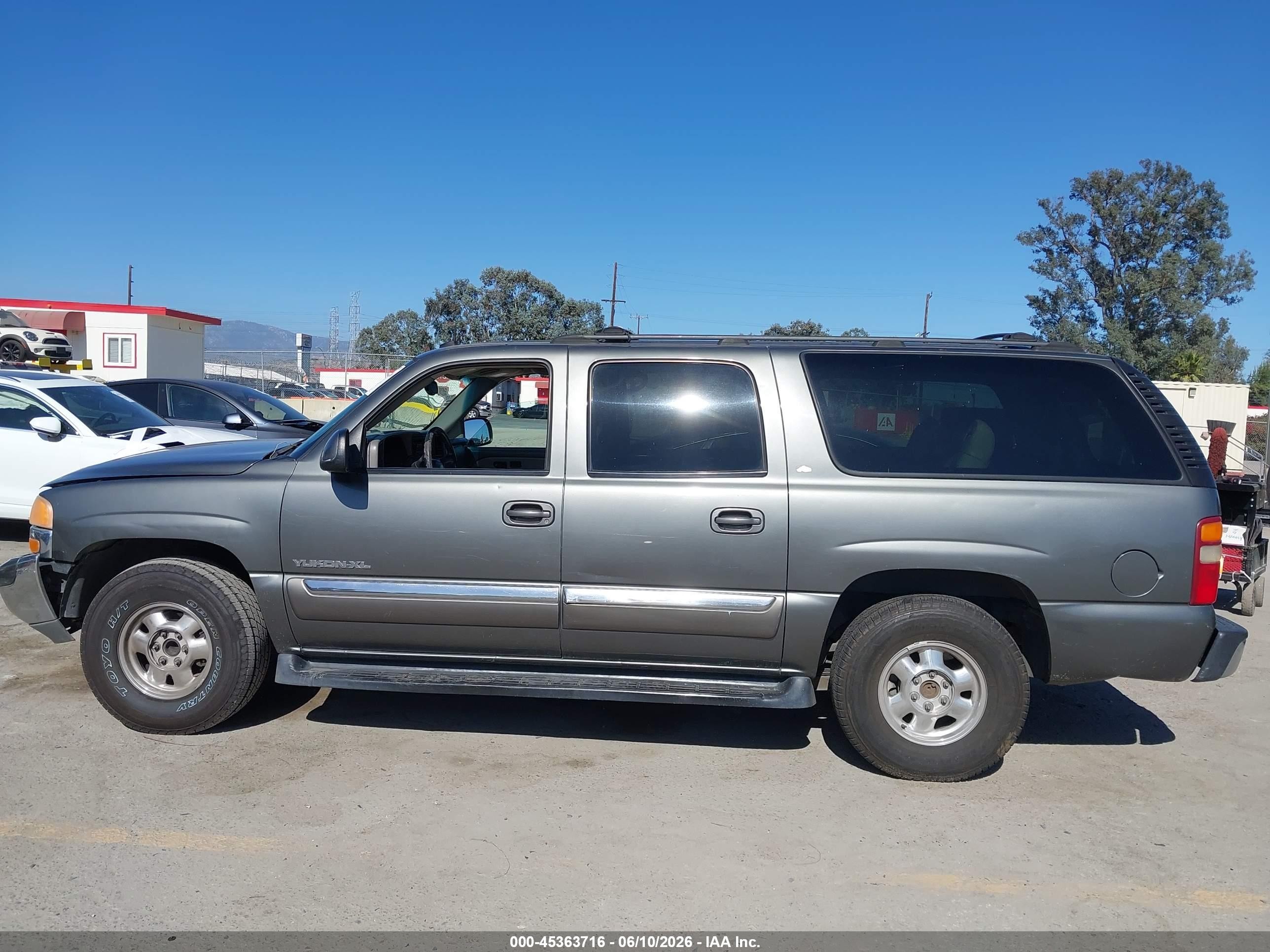 2002 Gmc Yukon Xl 1500 Slt Серый vin: 3GKEC16T32G309453