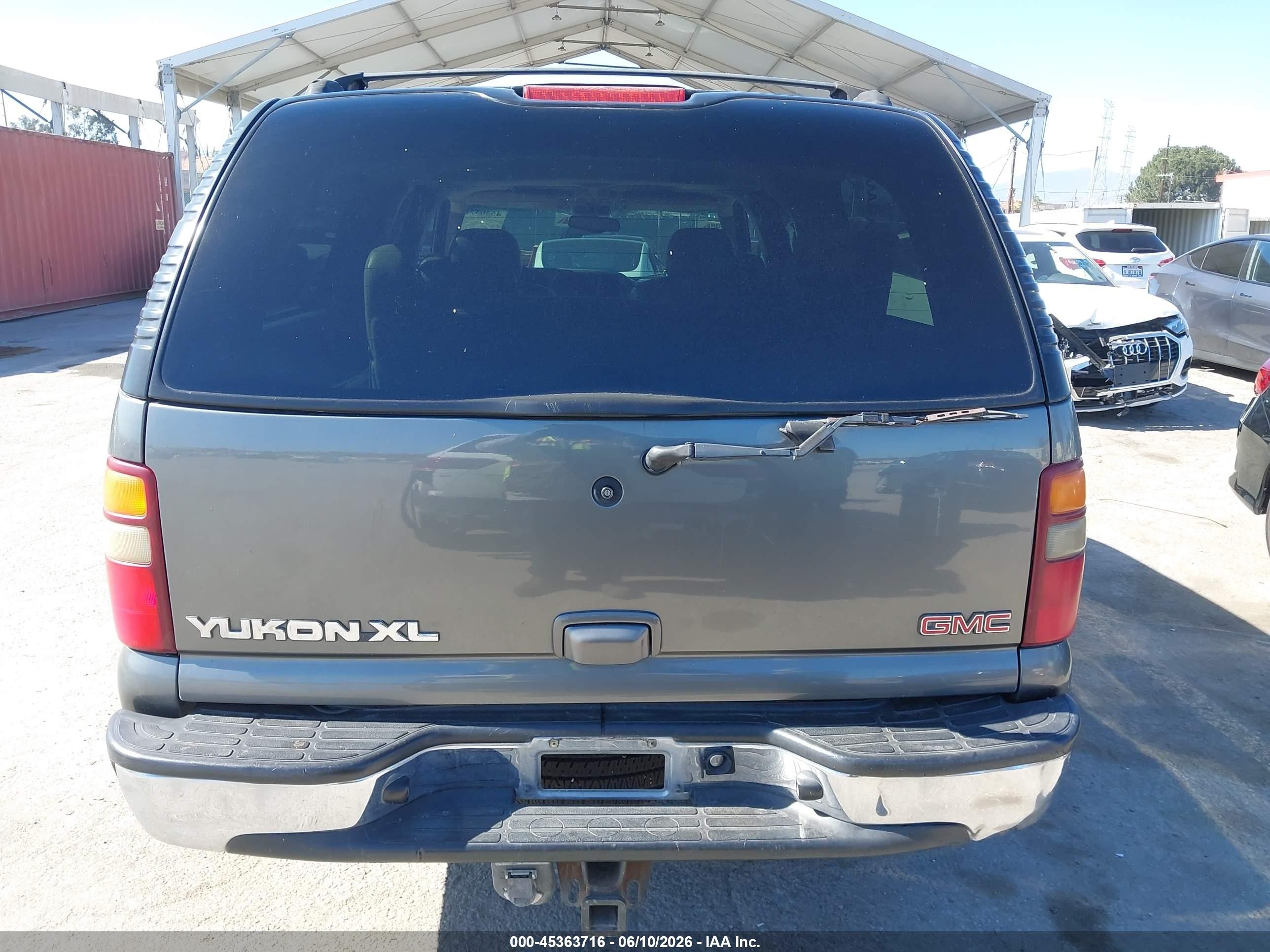 2002 Gmc Yukon Xl 1500 Slt Серый vin: 3GKEC16T32G309453