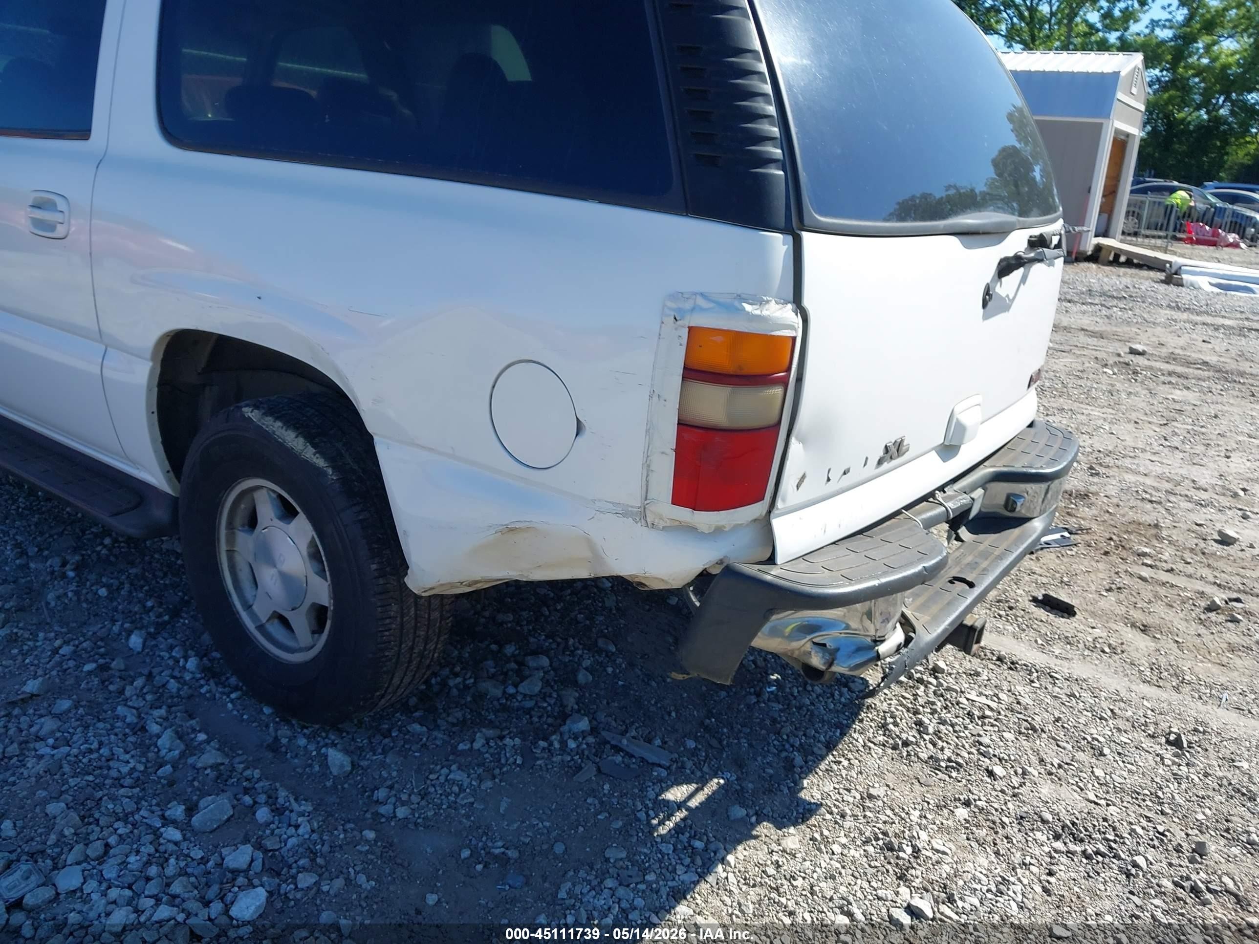 2001 Gmc Yukon Xl 1500 Slt Белый vin: 3GKEC16T41G220957