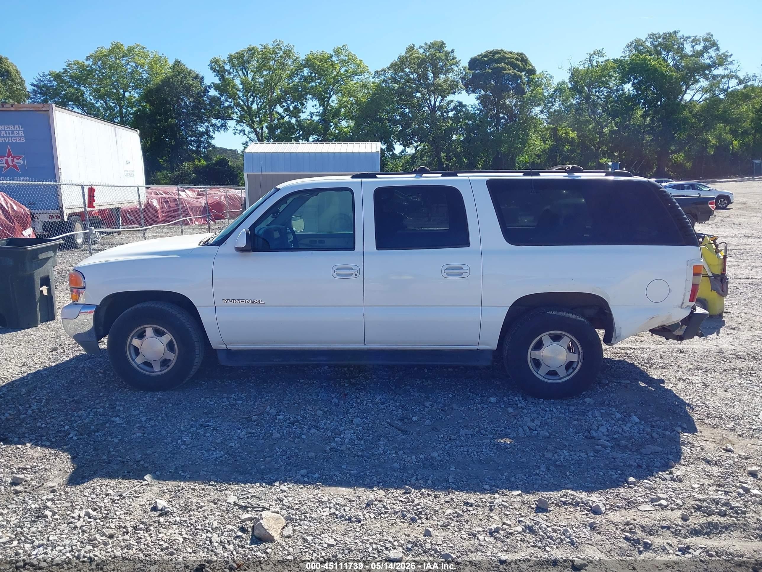 2001 Gmc Yukon Xl 1500 Slt Белый vin: 3GKEC16T41G220957