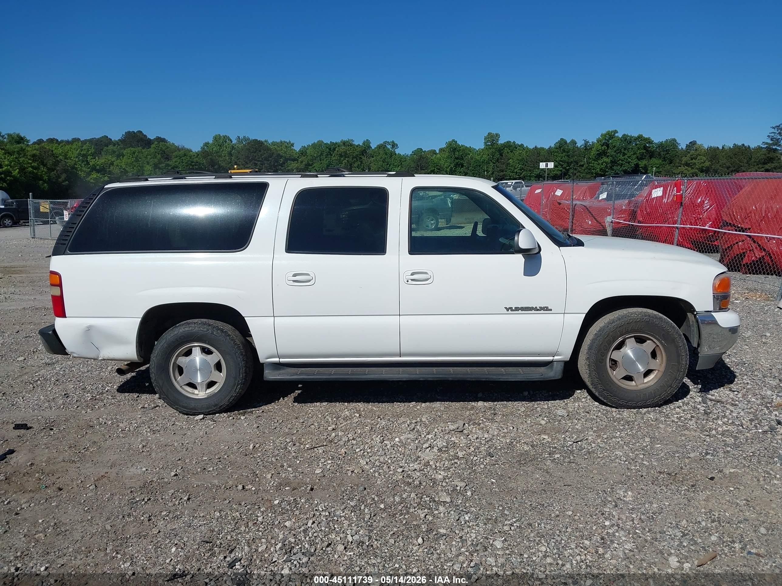 2001 Gmc Yukon Xl 1500 Slt Белый vin: 3GKEC16T41G220957