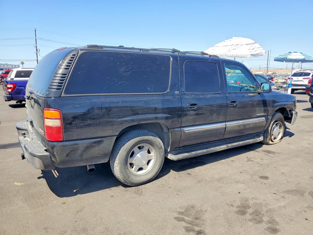 2003 Gmc Yukon Xl C1500 Black vin: 3GKEC16T43G304778