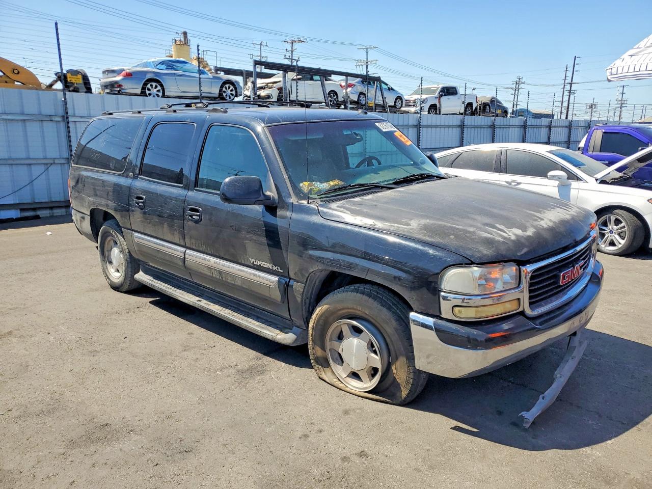 2003 Gmc Yukon Xl C1500 Black vin: 3GKEC16T43G304778