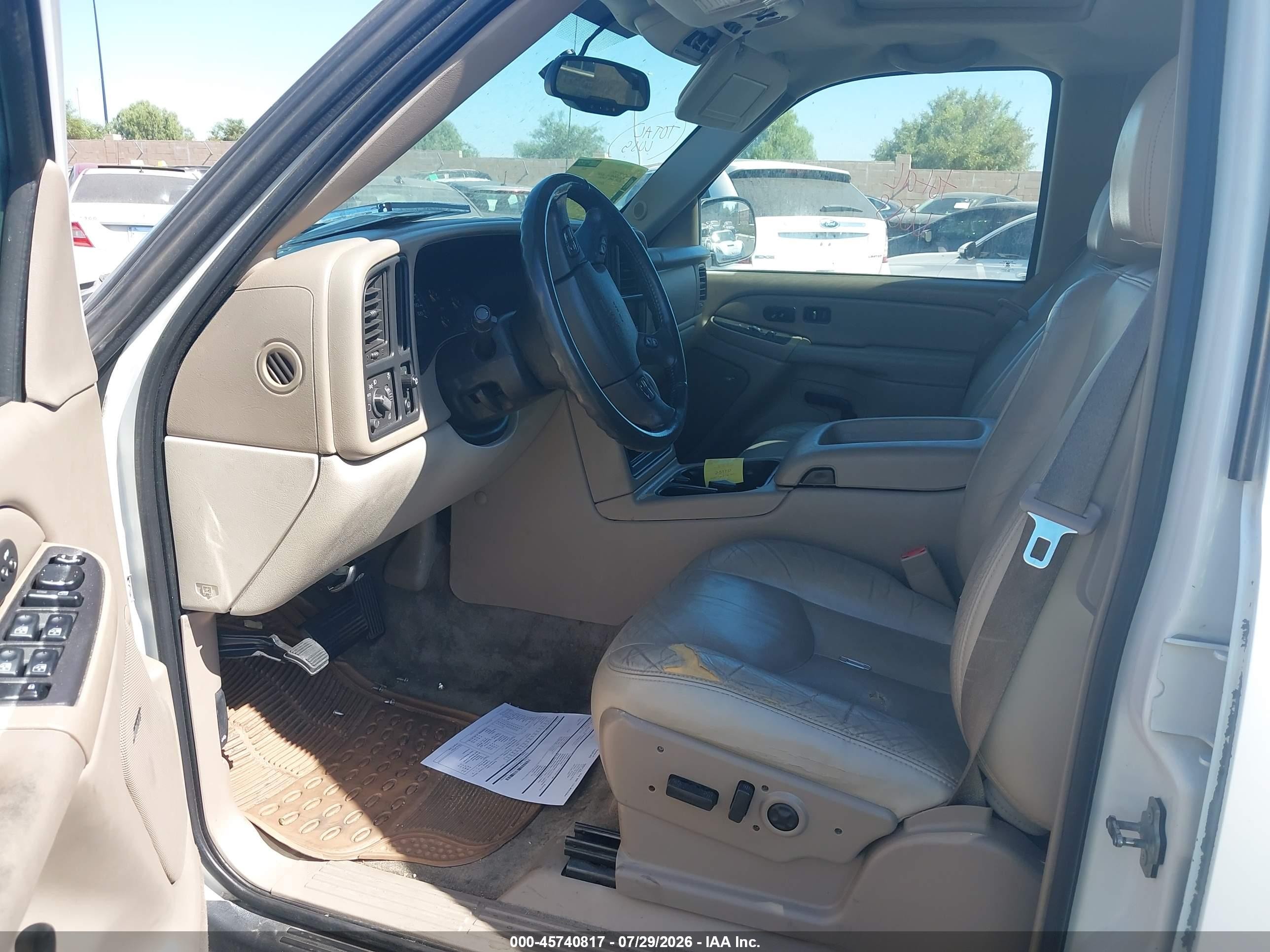 2004 Gmc Yukon Xl 1500 Slt Белый vin: 3GKEC16T44G215553