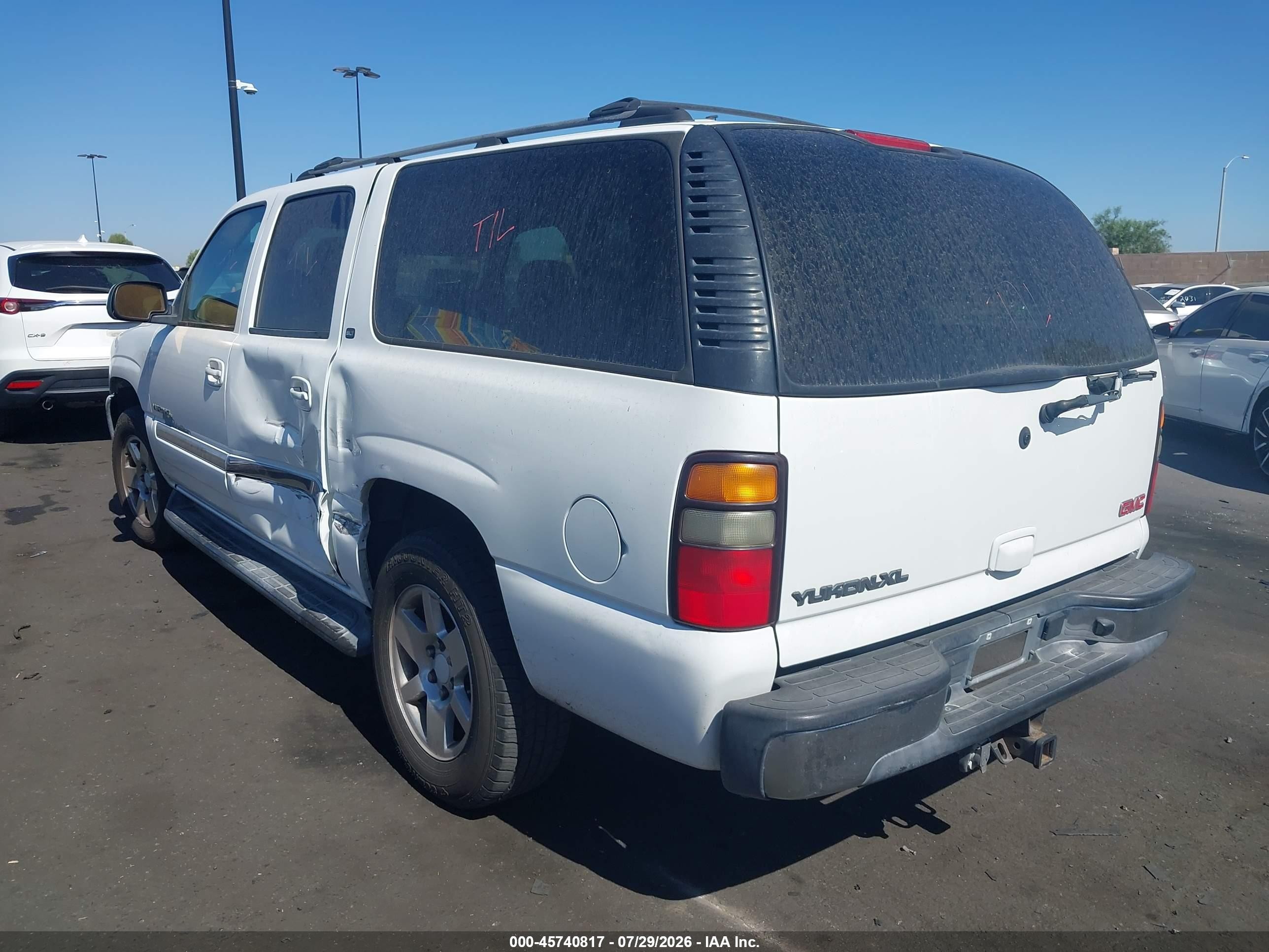 2004 Gmc Yukon Xl 1500 Slt Белый vin: 3GKEC16T44G215553