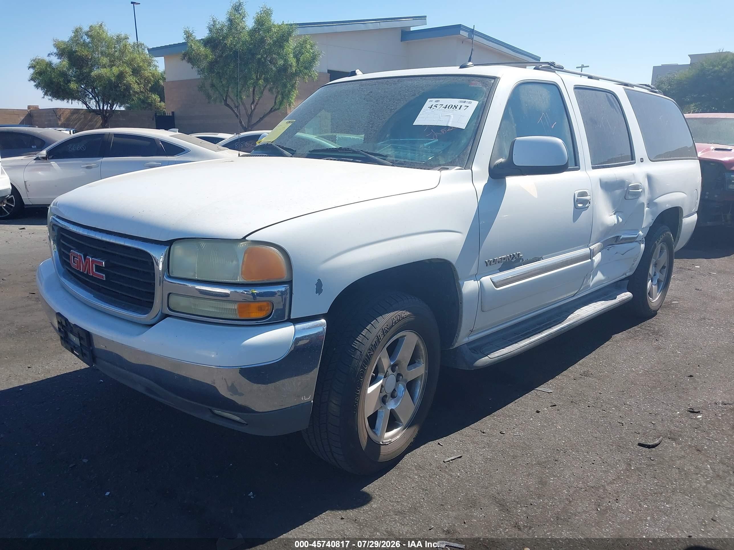 2004 Gmc Yukon Xl 1500 Slt Белый vin: 3GKEC16T44G215553