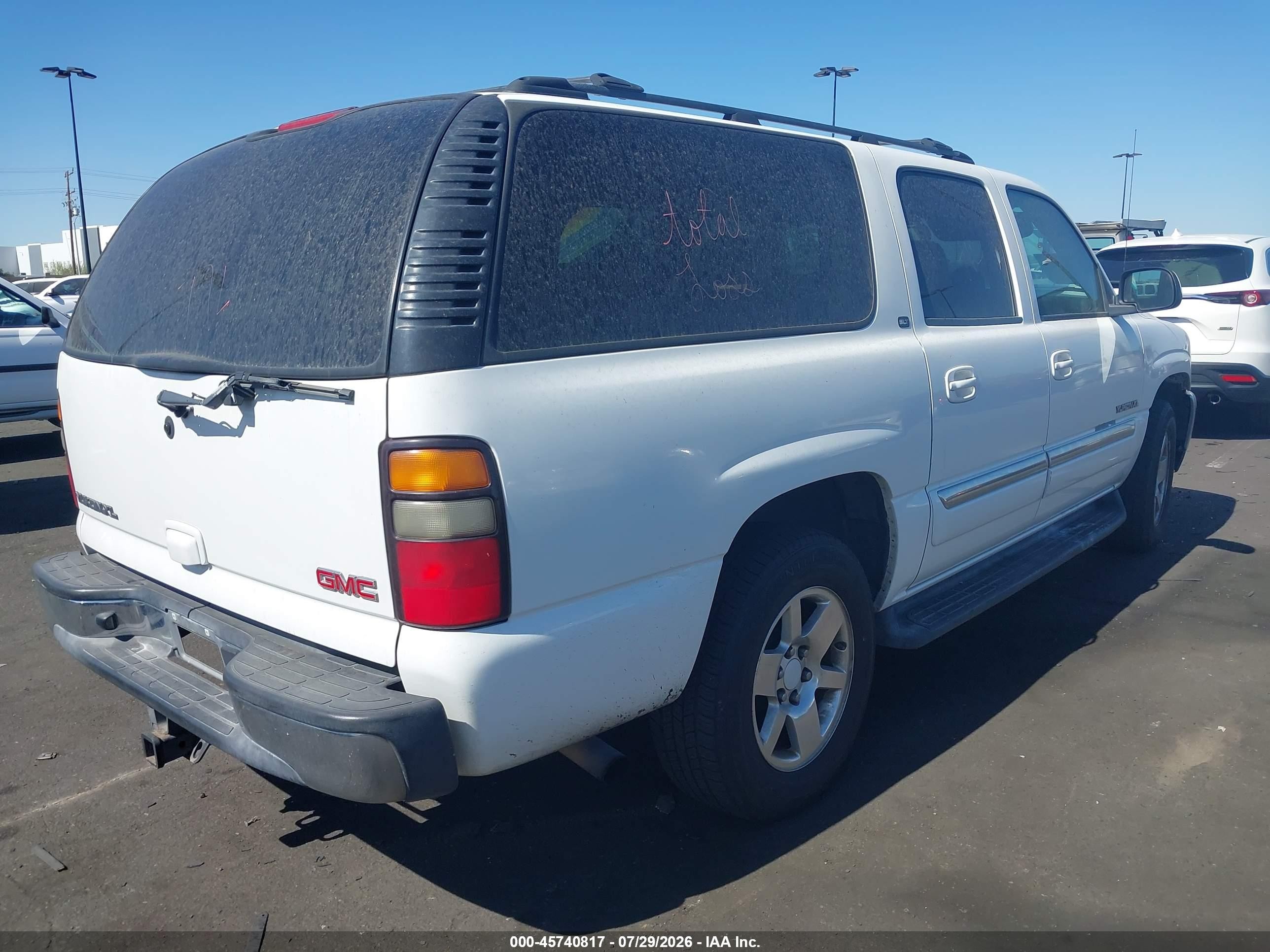 2004 Gmc Yukon Xl 1500 Slt Белый vin: 3GKEC16T44G215553