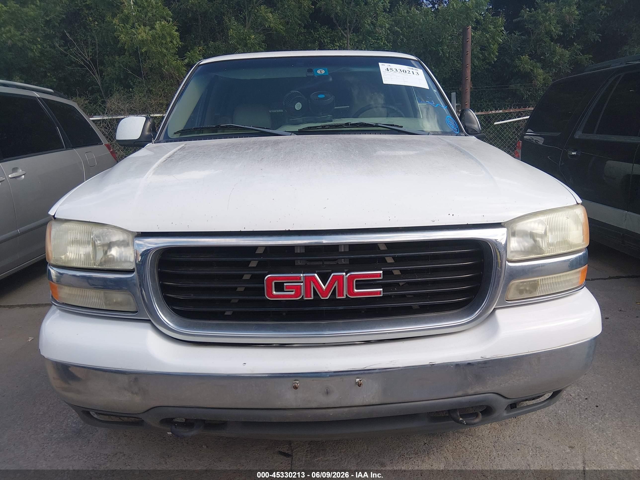 2001 Gmc Yukon Xl 1500 Slt White vin: 3GKEC16T51G243647