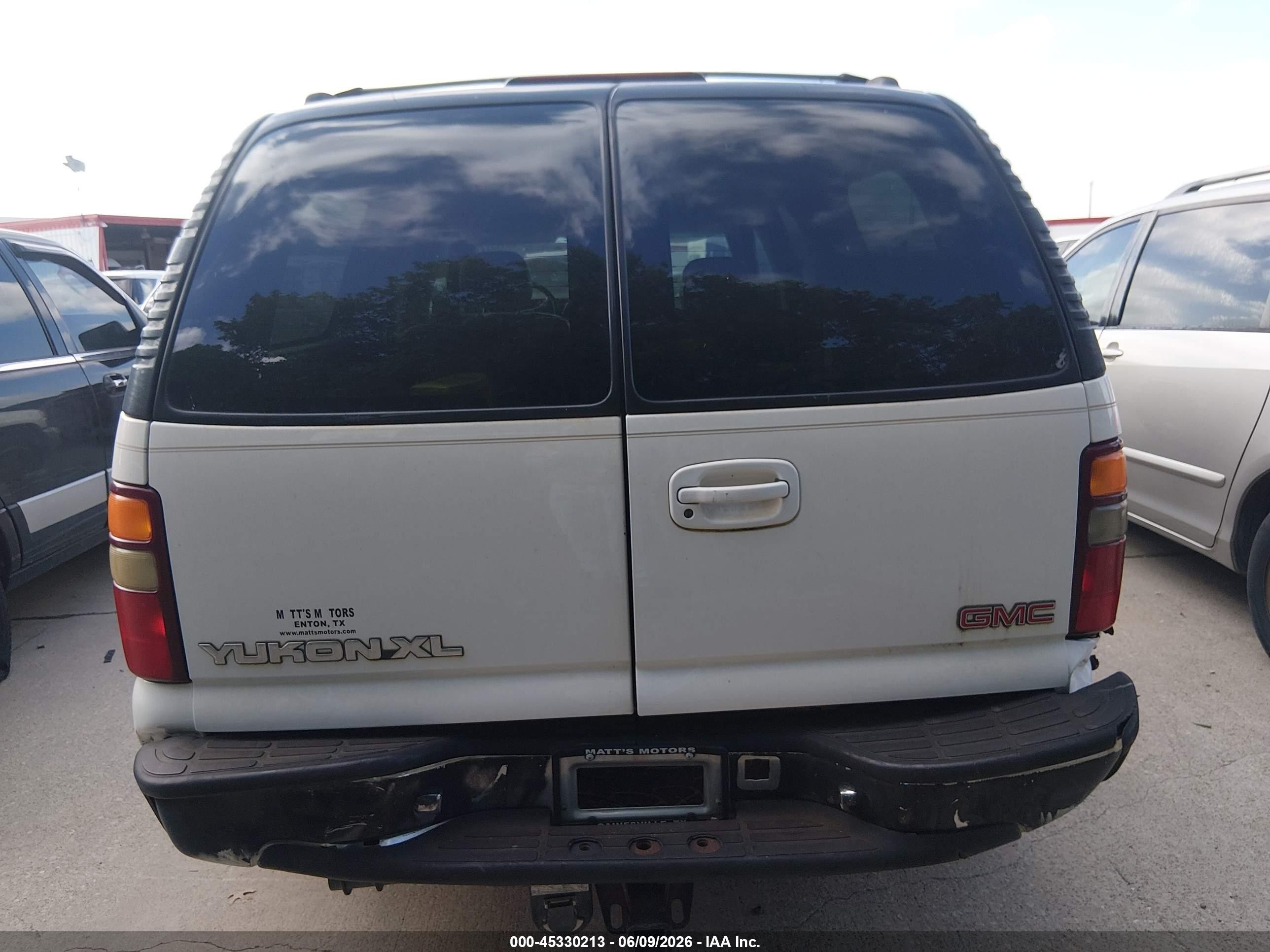 2001 Gmc Yukon Xl 1500 Slt White vin: 3GKEC16T51G243647