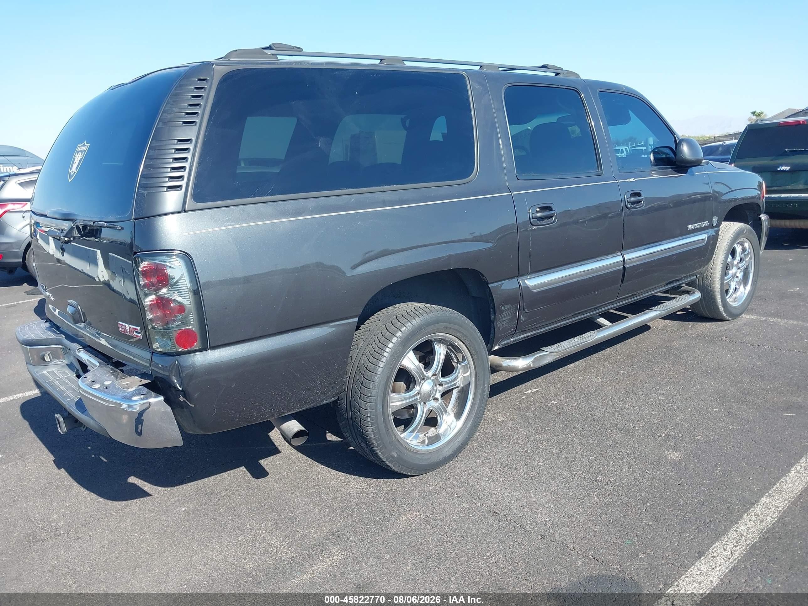 2003 Gmc Yukon Xl 1500 Sle Gray vin: 3GKEC16T53G328684