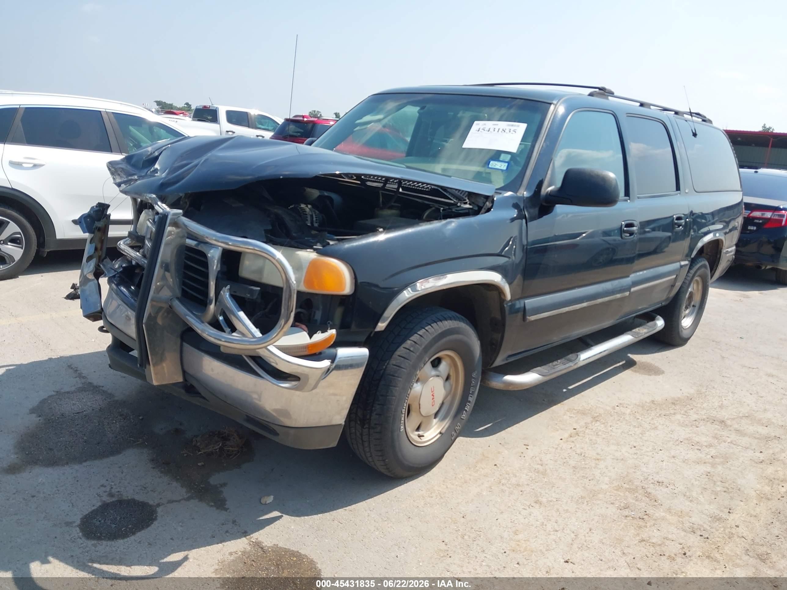 2001 Gmc Yukon Xl 1500 Slt Black vin: 3GKEC16T61G186049