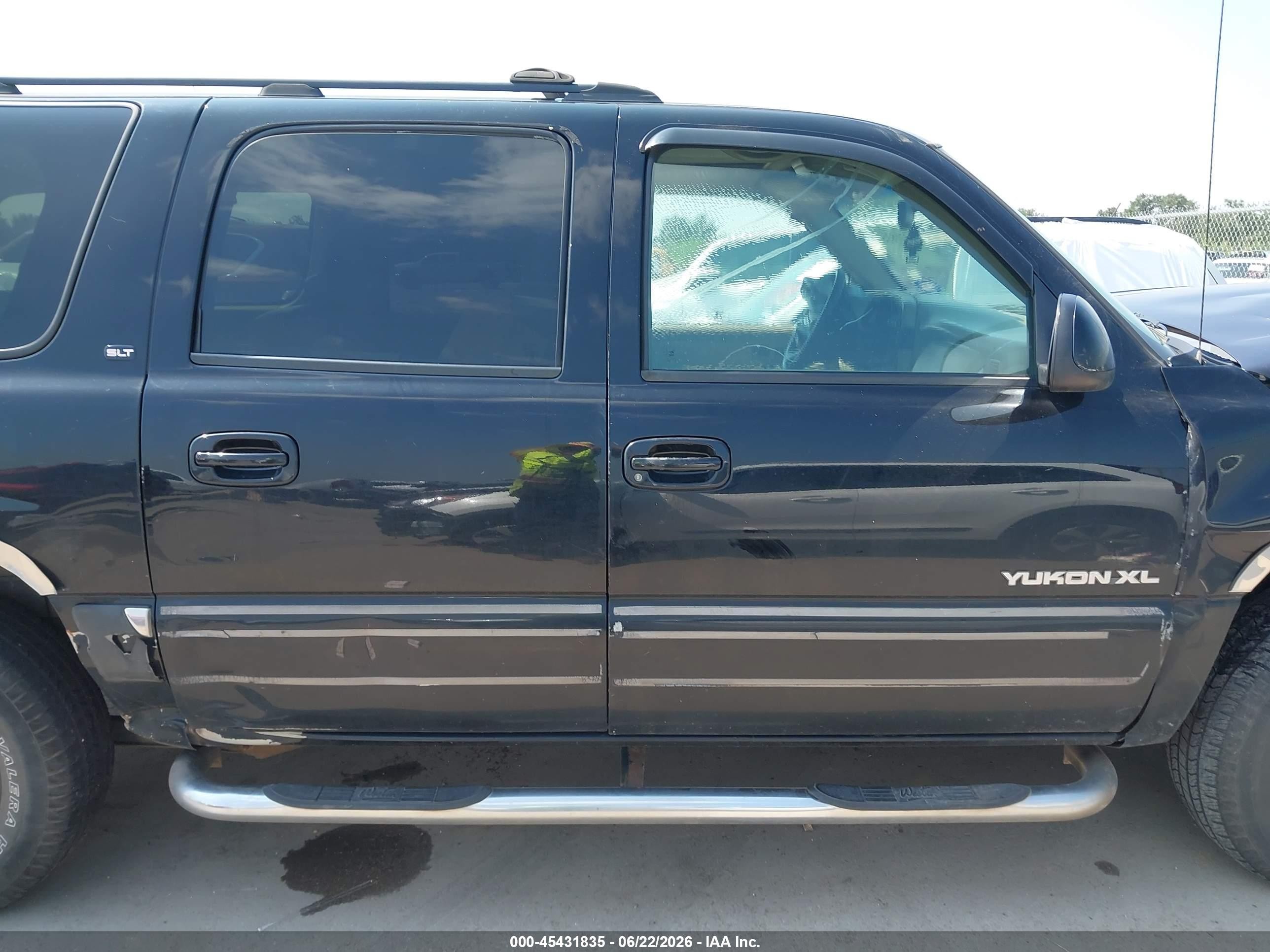 2001 Gmc Yukon Xl 1500 Slt Black vin: 3GKEC16T61G186049