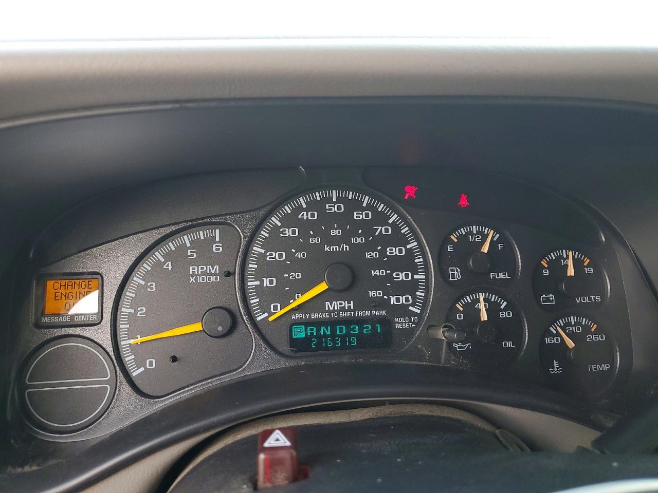 2001 Gmc Yukon Xl C1500 Gold vin: 3GKEC16T91G101916