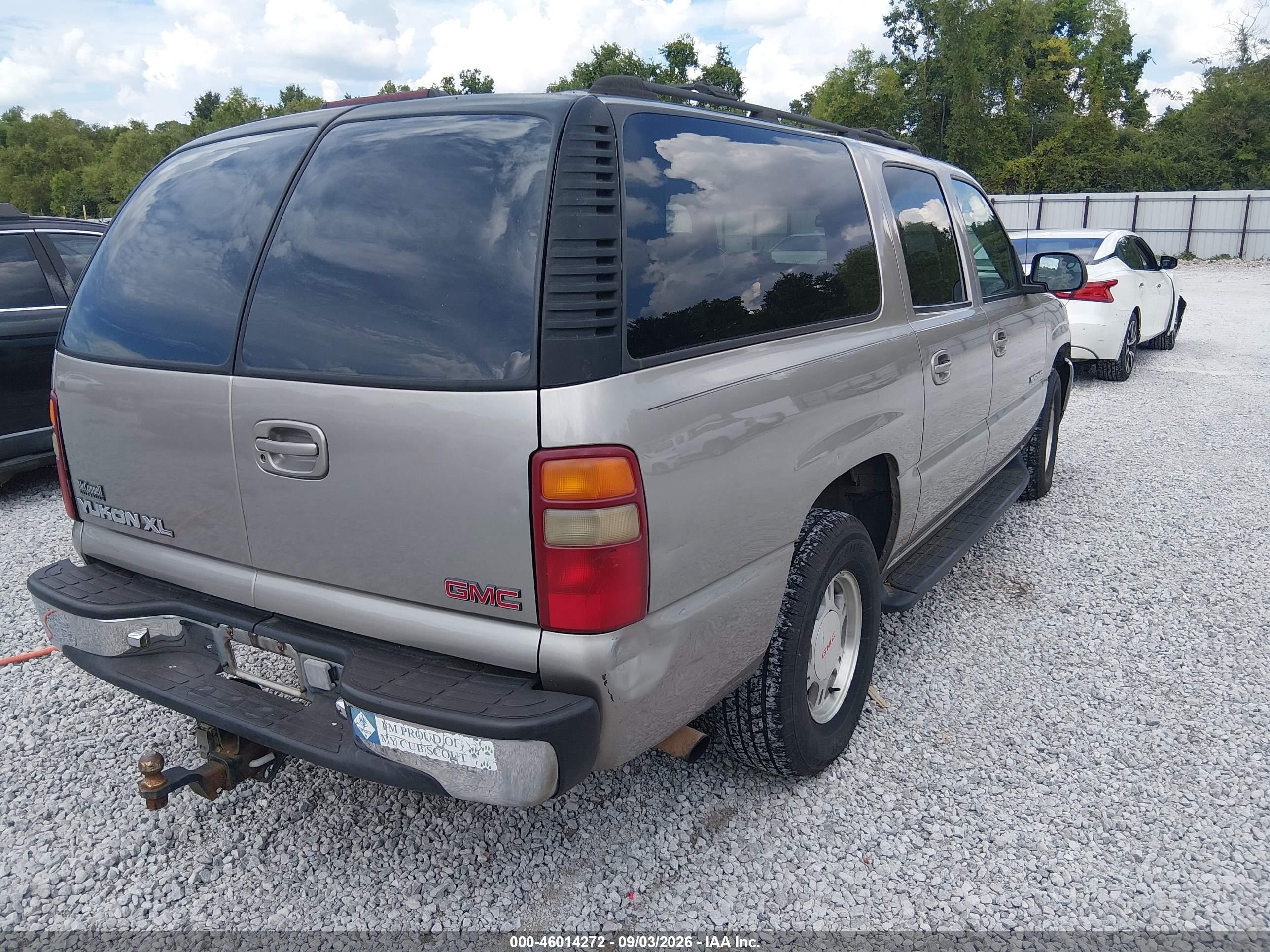 2001 Gmc Yukon Xl 1500 Sle Желто-коричневый vin: 3GKEC16T91G217133