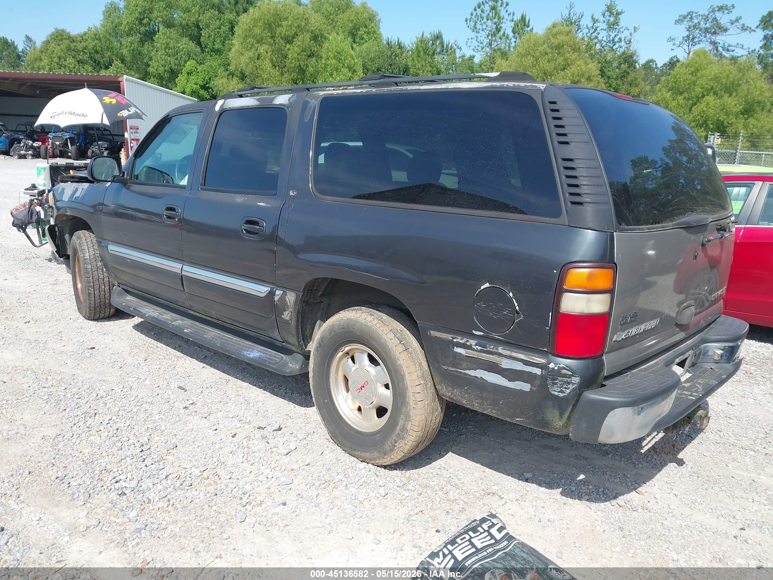 2003 Gmc Yukon Xl 1500 Slt Черный vin: 3GKEC16Z23G322362