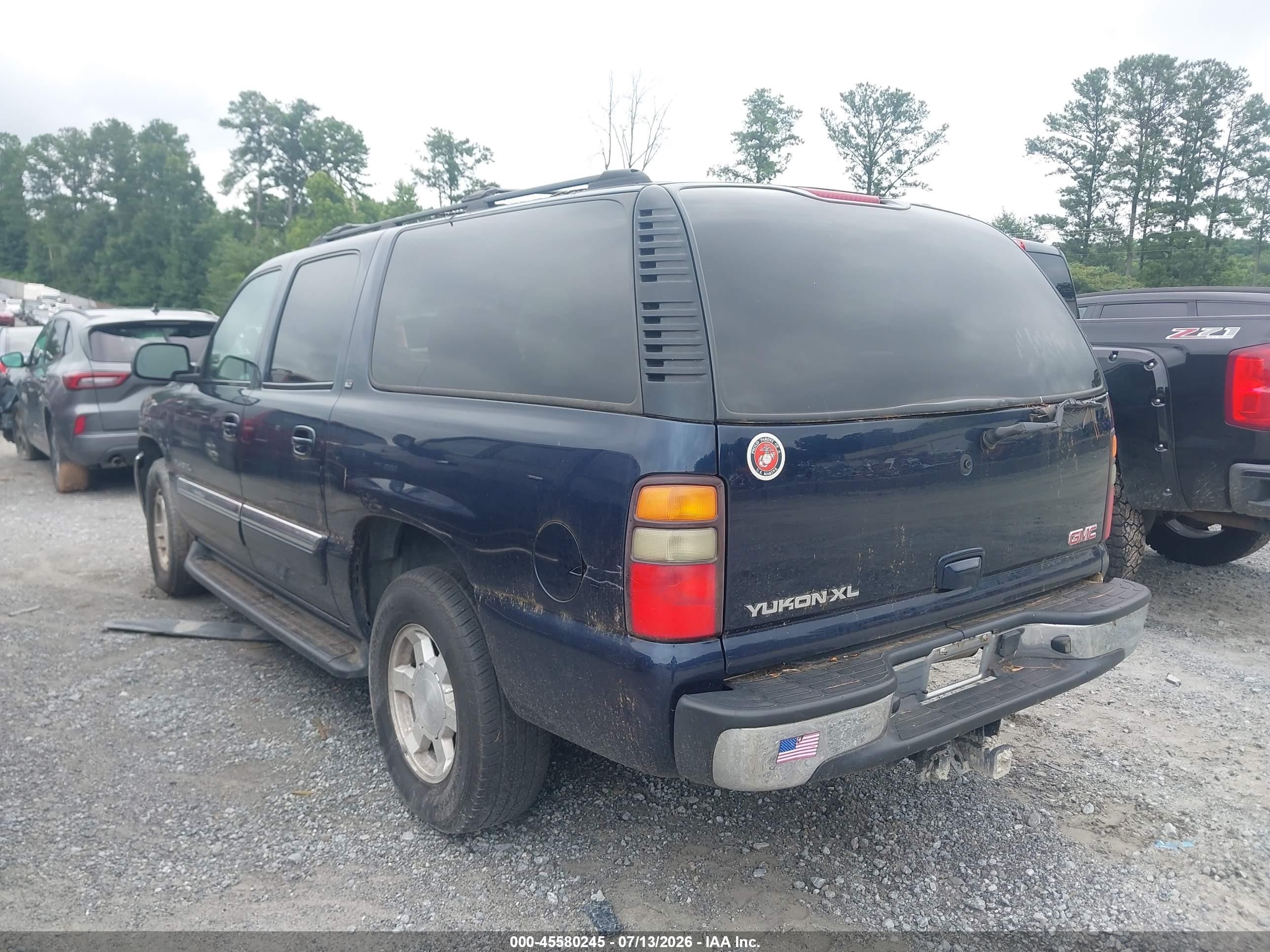 2004 Gmc Yukon Xl 1500 Slt Dark Blue vin: 3GKEC16Z24G151582