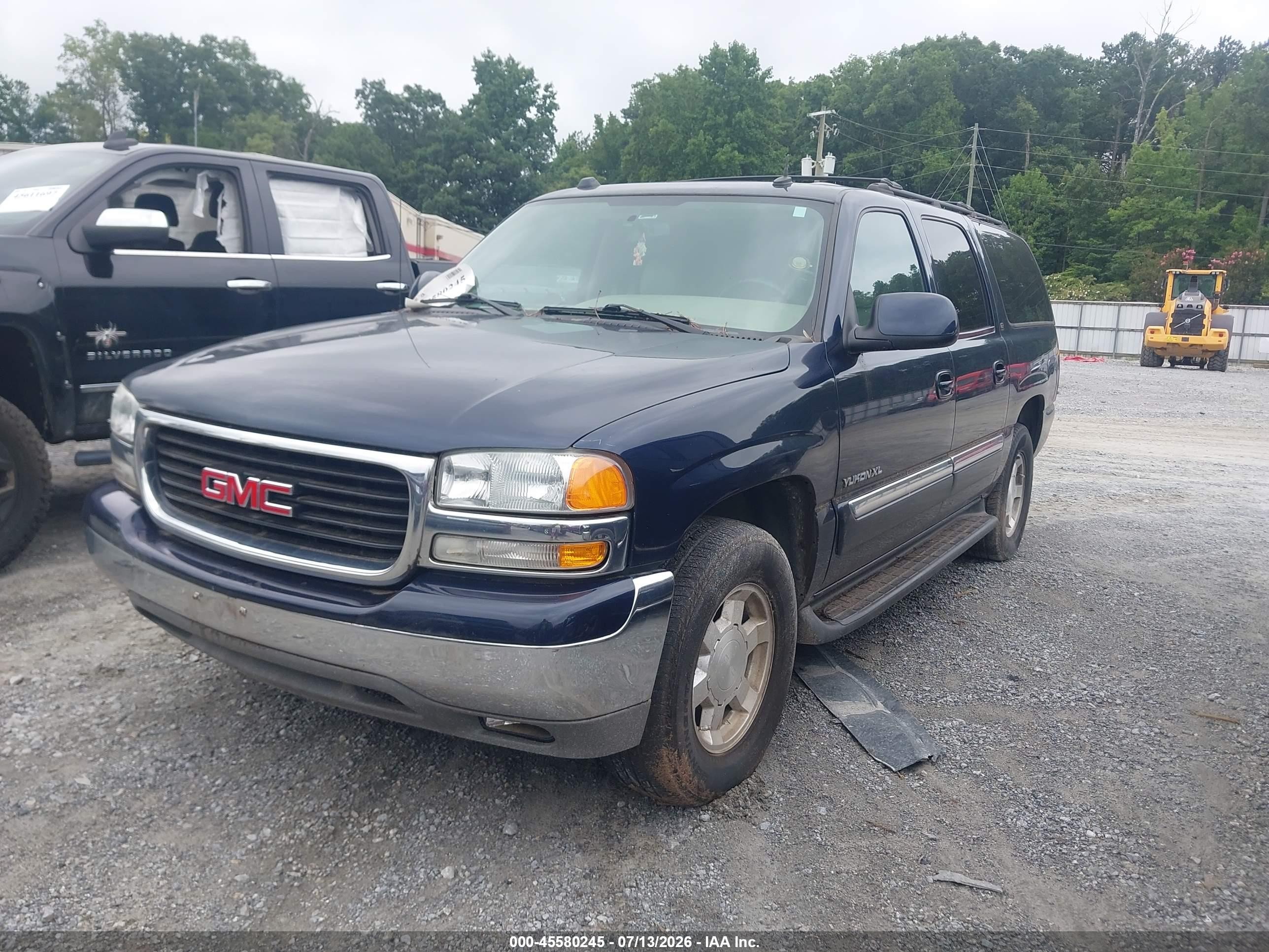 2004 Gmc Yukon Xl 1500 Slt Dark Blue vin: 3GKEC16Z24G151582