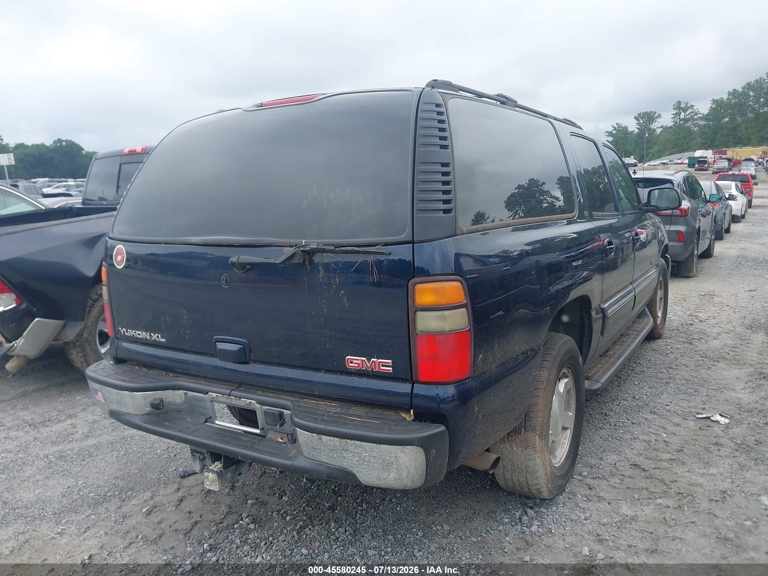 2004 Gmc Yukon Xl 1500 Slt Dark Blue vin: 3GKEC16Z24G151582