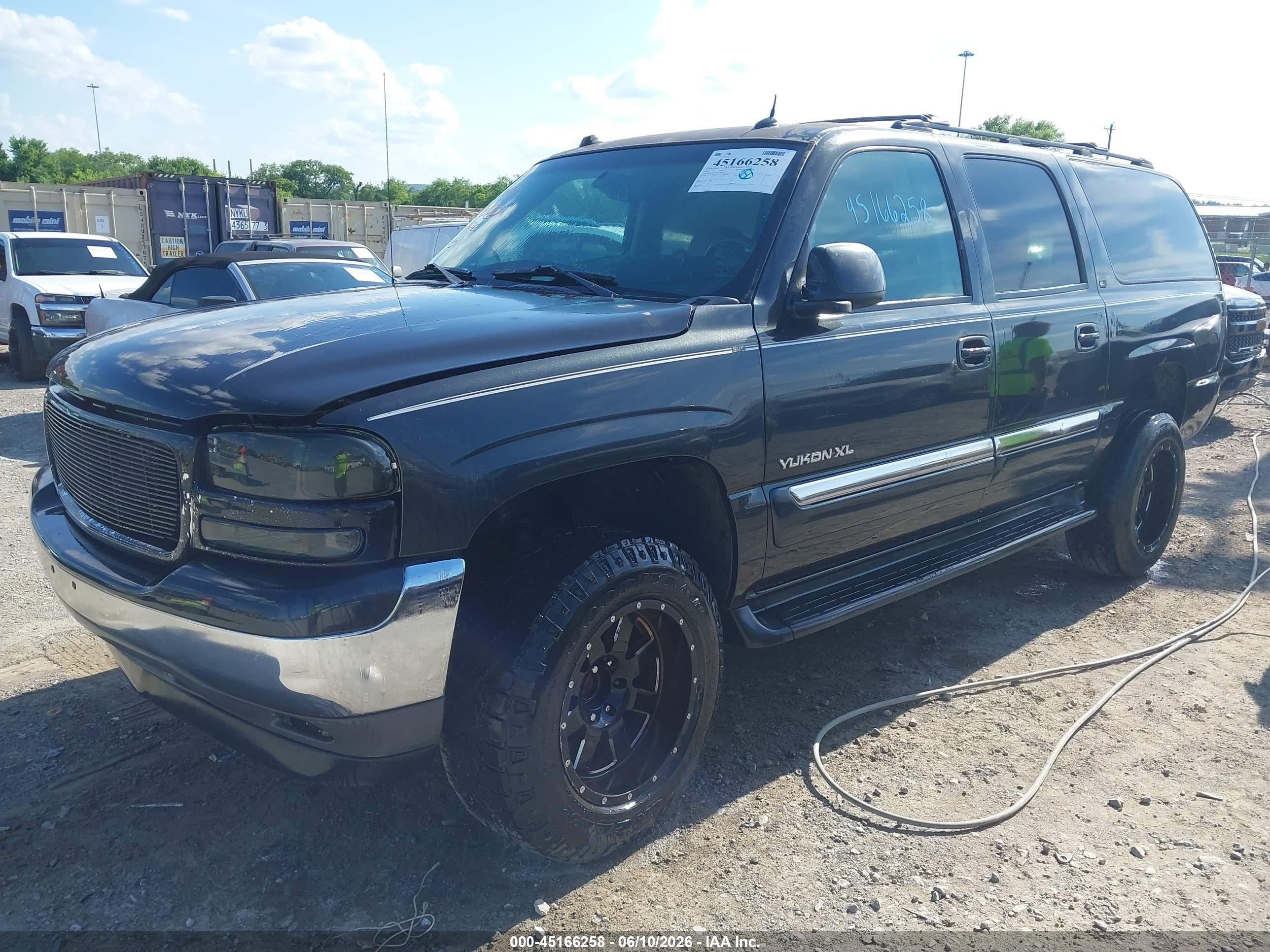 2005 Gmc Yukon Xl 1500 Slt Black vin: 3GKEC16Z25G230607