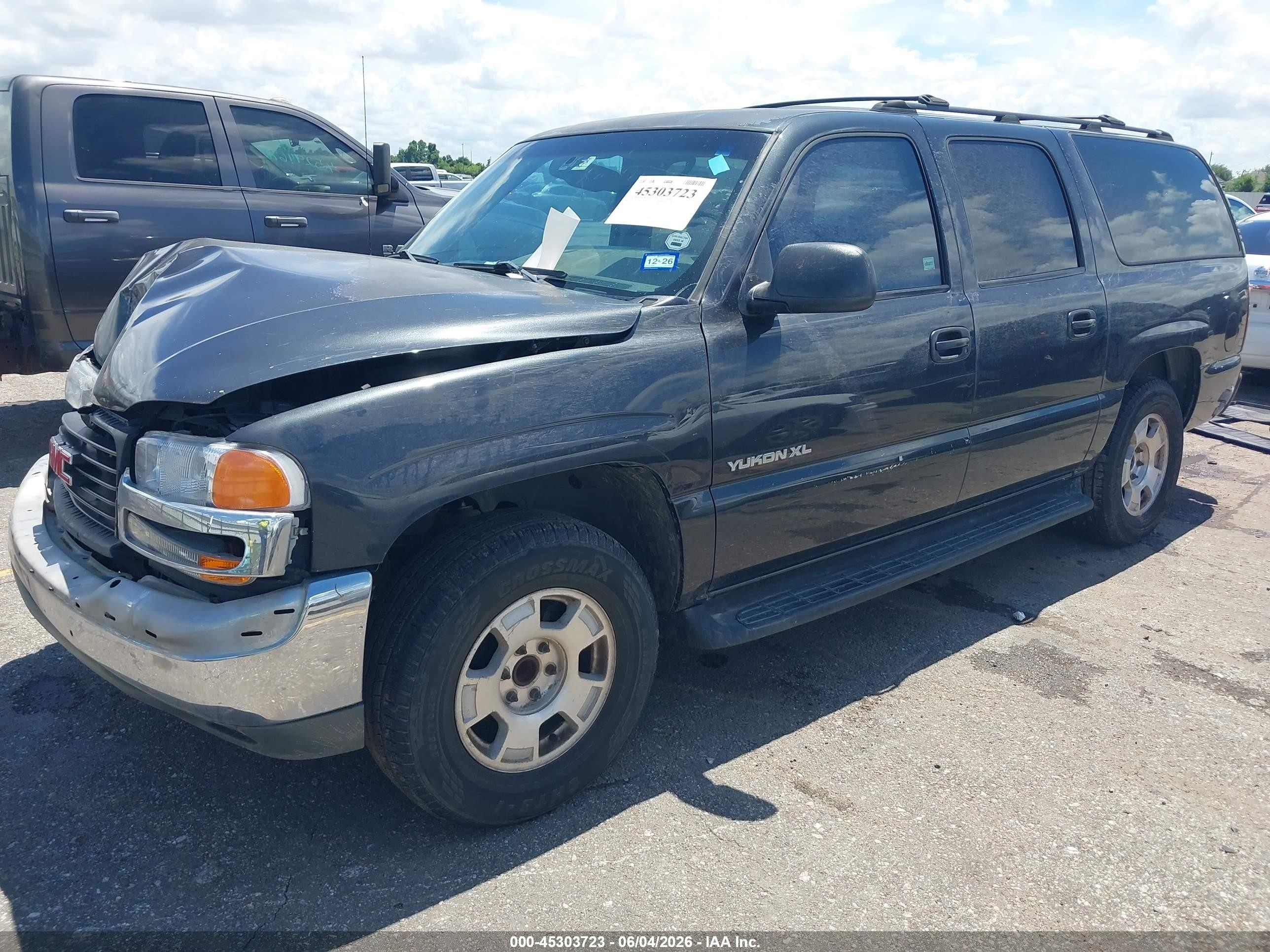 2003 Gmc Yukon Xl 1500 Sle Black vin: 3GKEC16Z33G166381