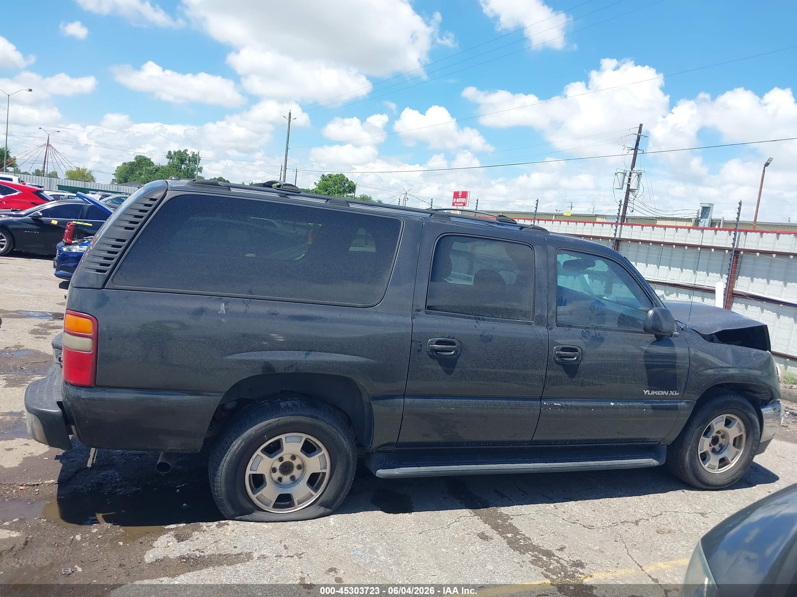 2003 Gmc Yukon Xl 1500 Sle Black vin: 3GKEC16Z33G166381