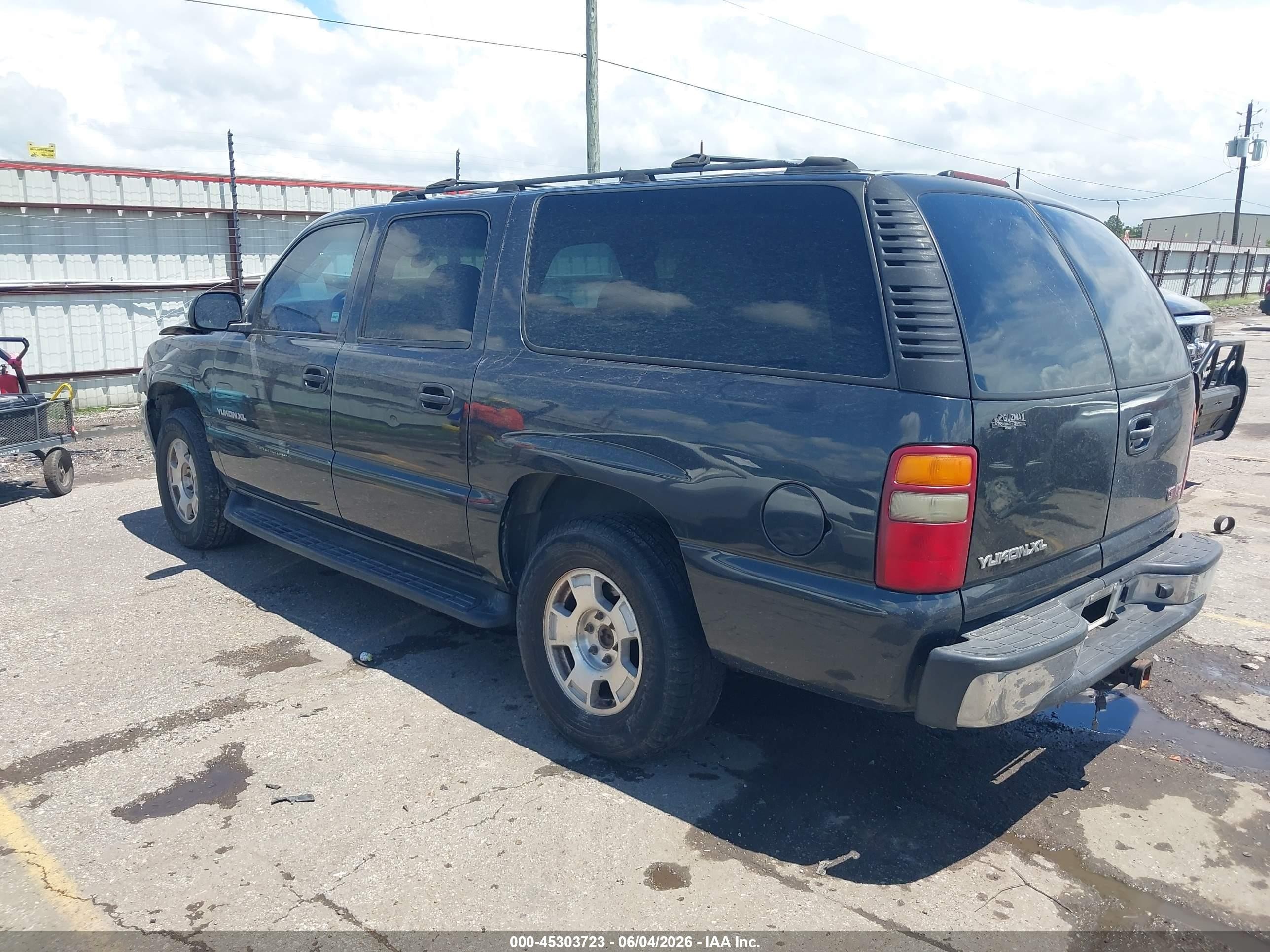 2003 Gmc Yukon Xl 1500 Sle Black vin: 3GKEC16Z33G166381