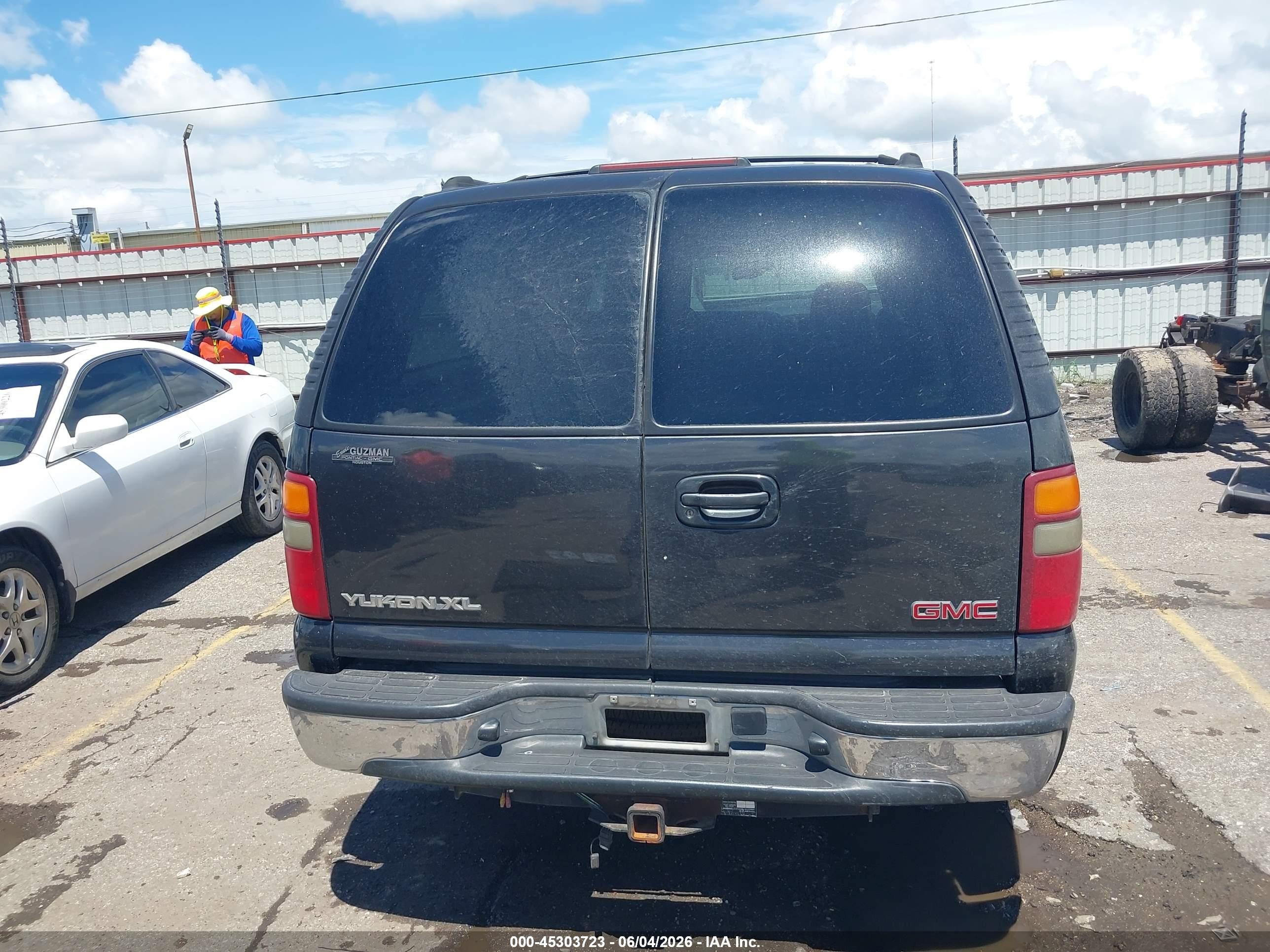 2003 Gmc Yukon Xl 1500 Sle Black vin: 3GKEC16Z33G166381