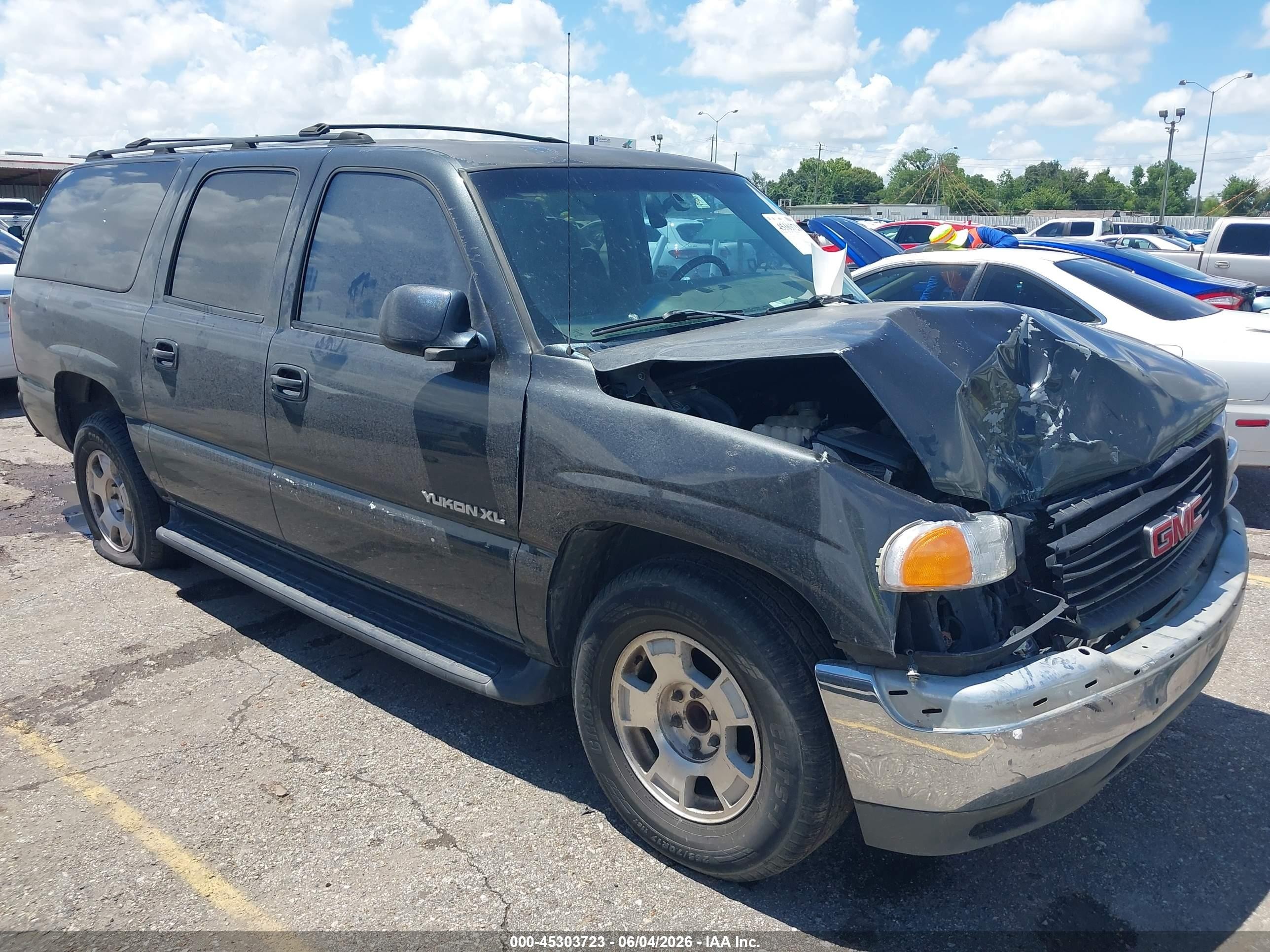 2003 Gmc Yukon Xl 1500 Sle Black vin: 3GKEC16Z33G166381