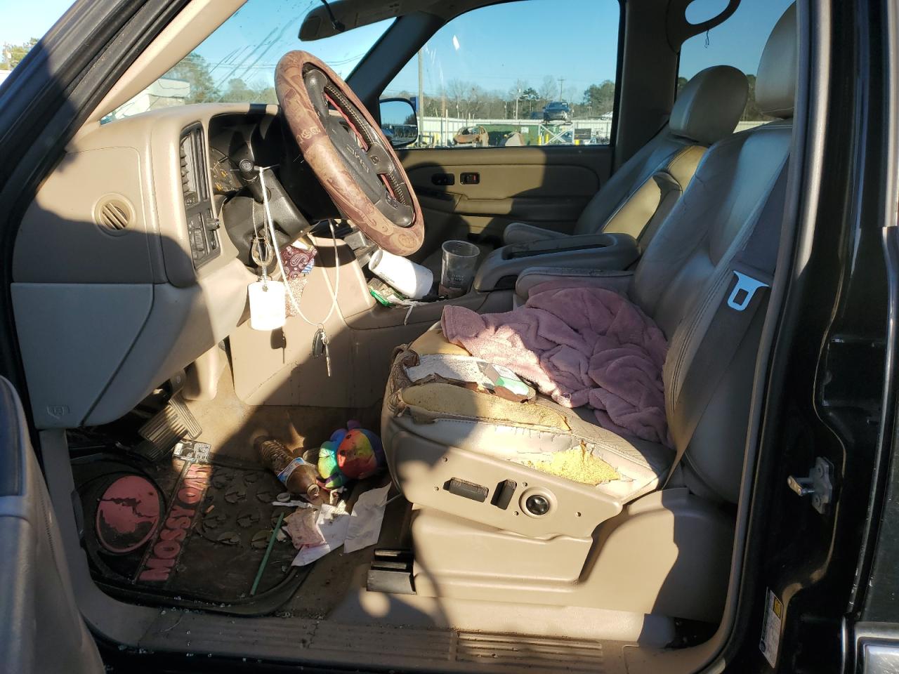 2004 Gmc Yukon Xl C1500 Black vin: 3GKEC16Z34G260181