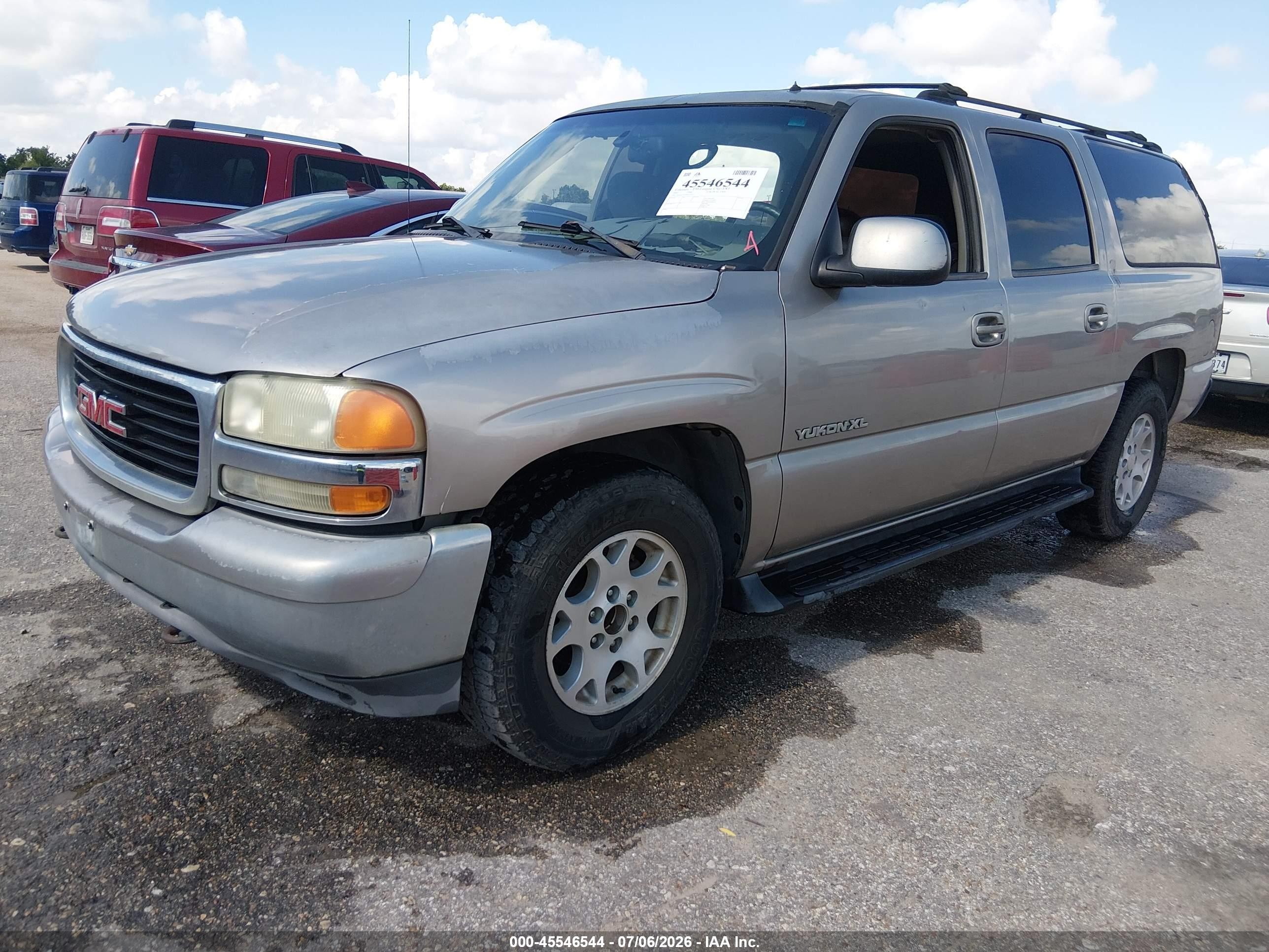 2002 Gmc Yukon Xl 1500 Slt Silver vin: 3GKEC16Z42G135557