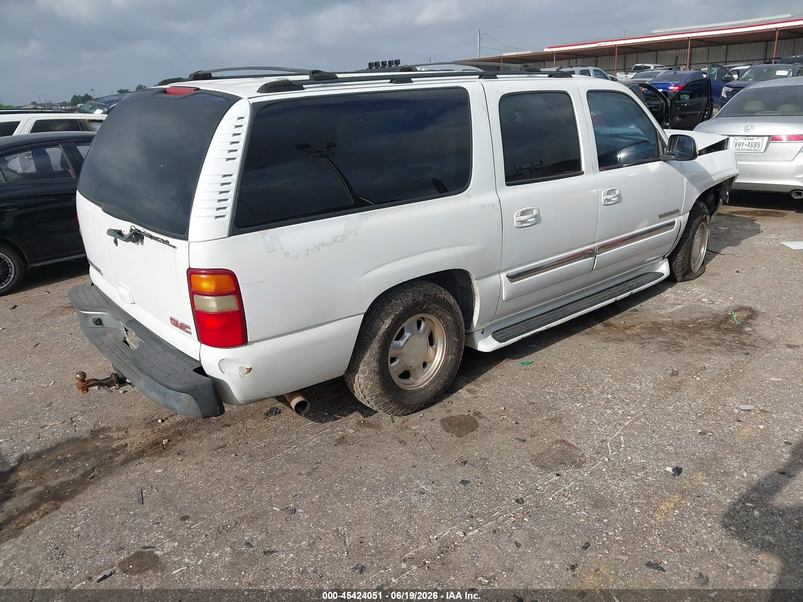 2003 Gmc Yukon Xl 1500 Slt White vin: 3GKEC16Z43G331340