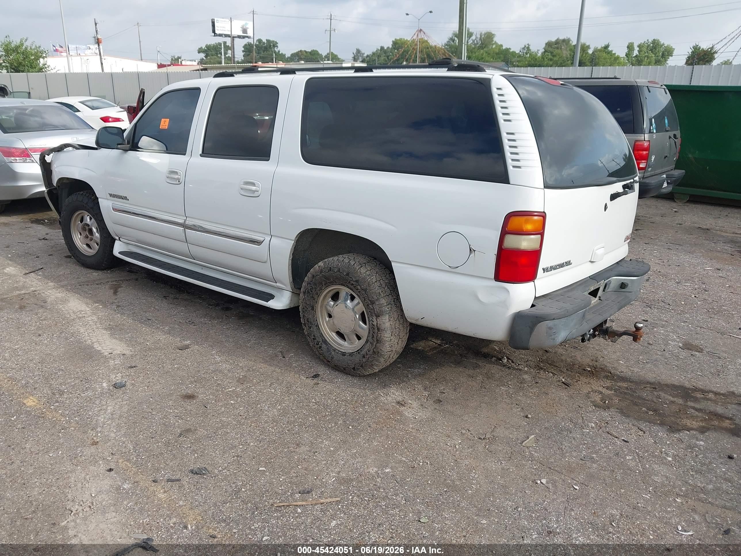 2003 Gmc Yukon Xl 1500 Slt White vin: 3GKEC16Z43G331340
