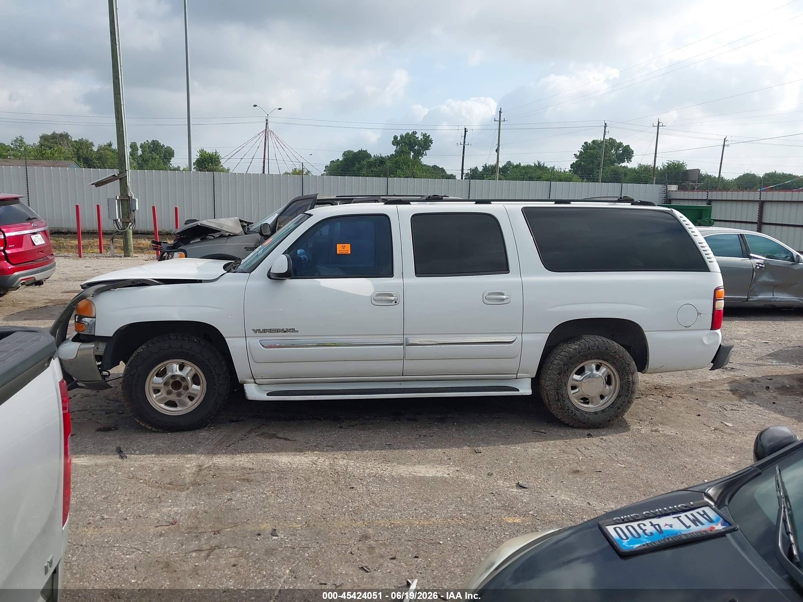 2003 Gmc Yukon Xl 1500 Slt White vin: 3GKEC16Z43G331340