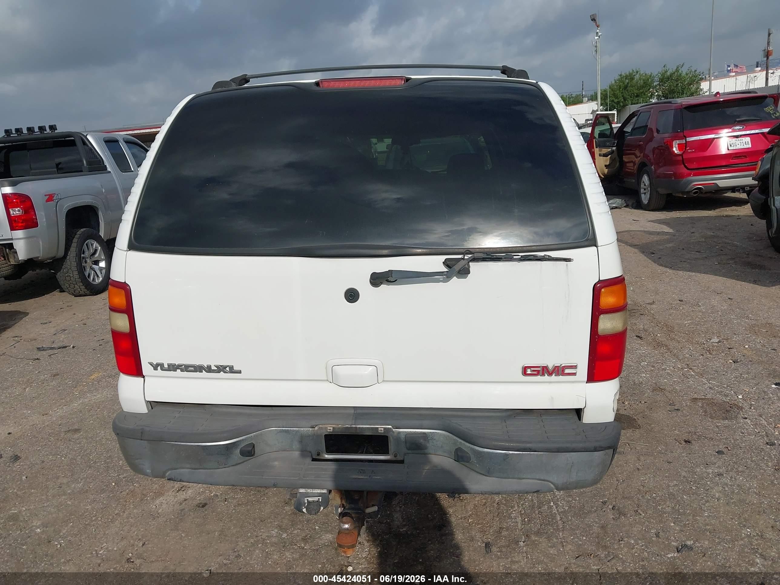 2003 Gmc Yukon Xl 1500 Slt White vin: 3GKEC16Z43G331340