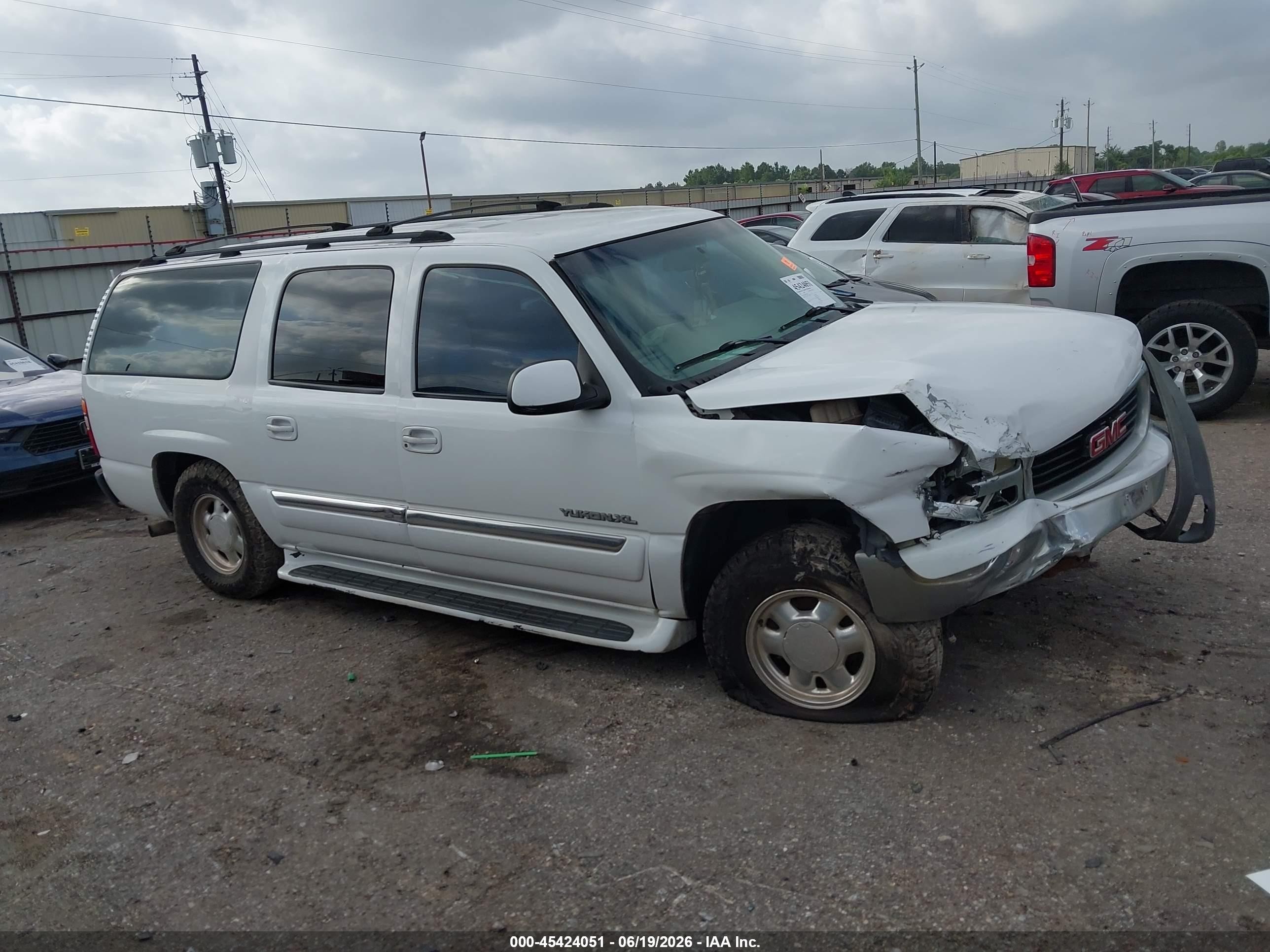 2003 Gmc Yukon Xl 1500 Slt White vin: 3GKEC16Z43G331340