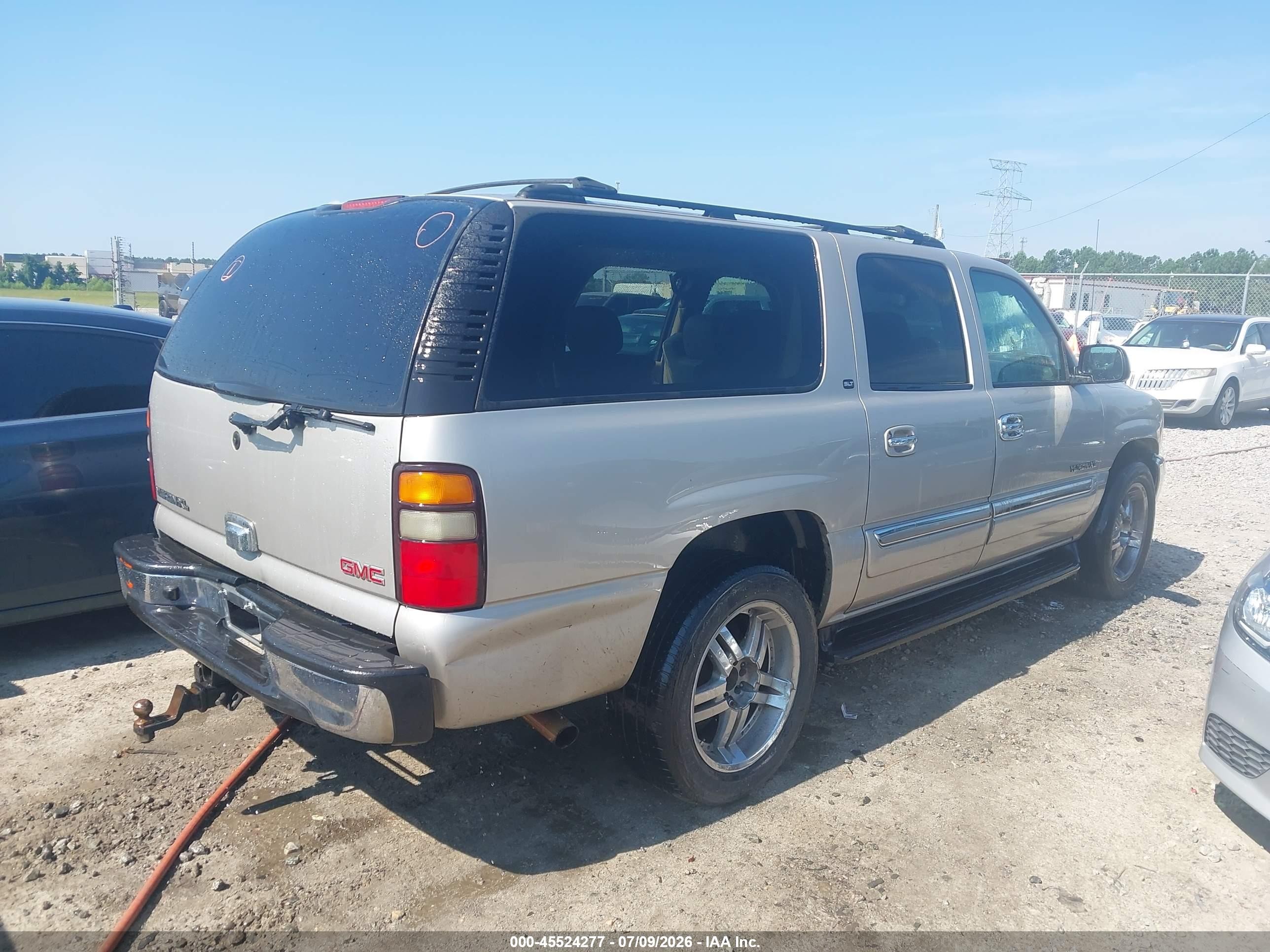 2004 Gmc Yukon Xl 1500 Slt Gray vin: 3GKEC16Z44G152863