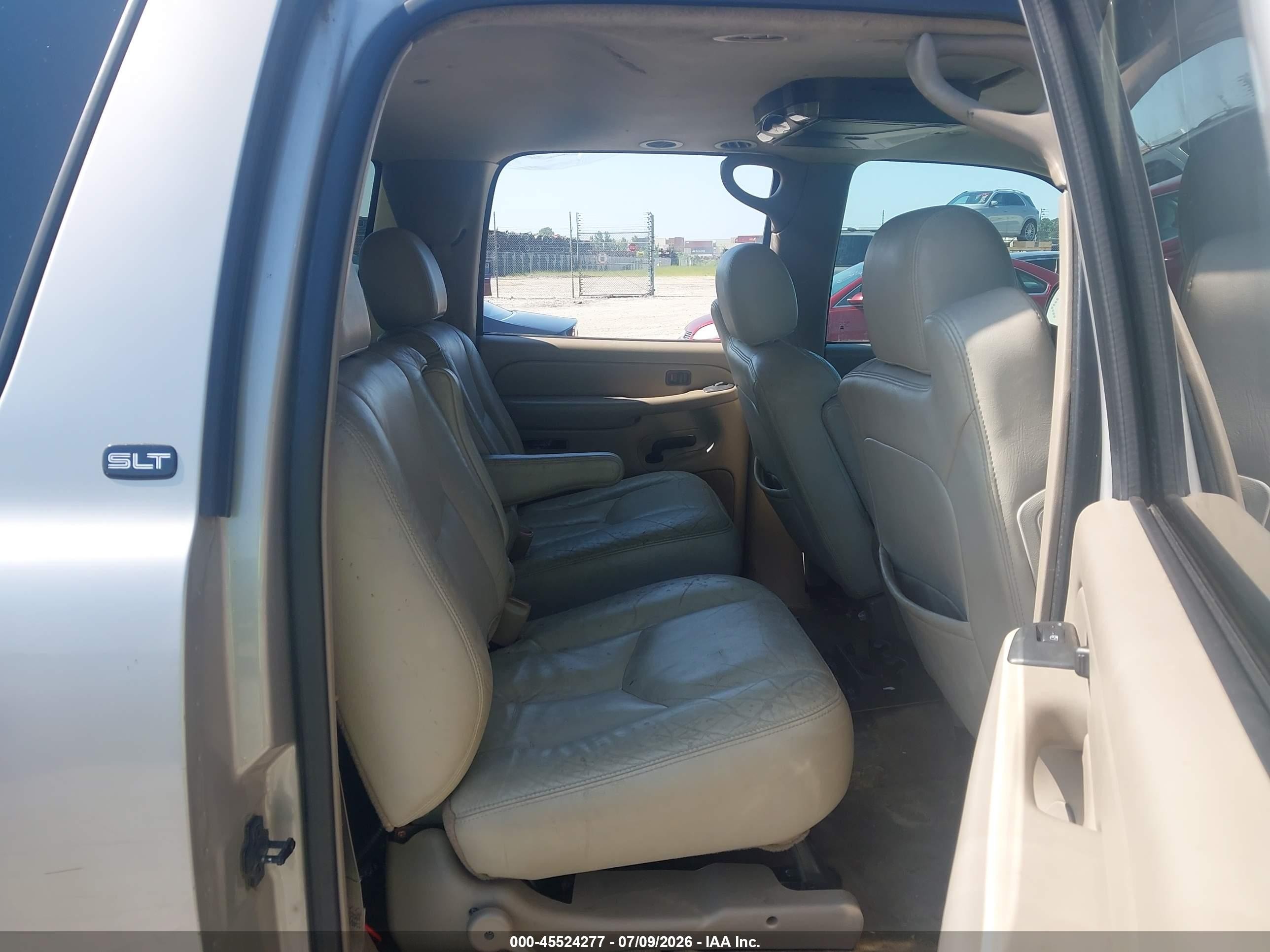 2004 Gmc Yukon Xl 1500 Slt Gray vin: 3GKEC16Z44G152863