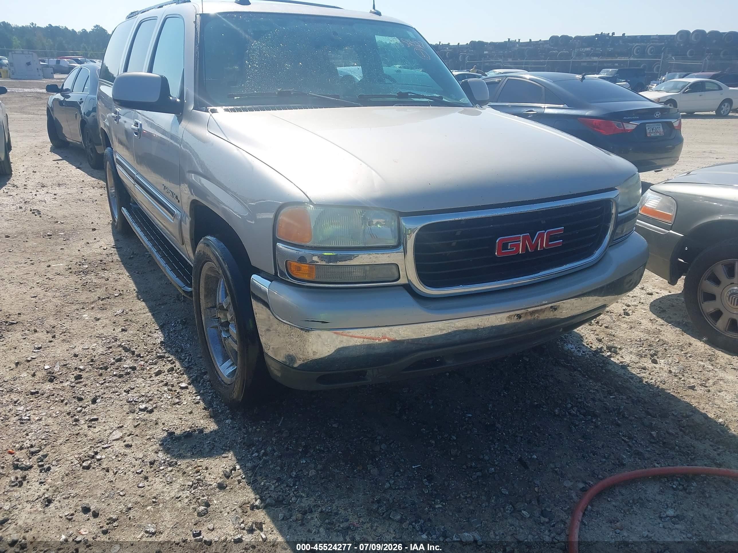 2004 Gmc Yukon Xl 1500 Slt Gray vin: 3GKEC16Z44G152863